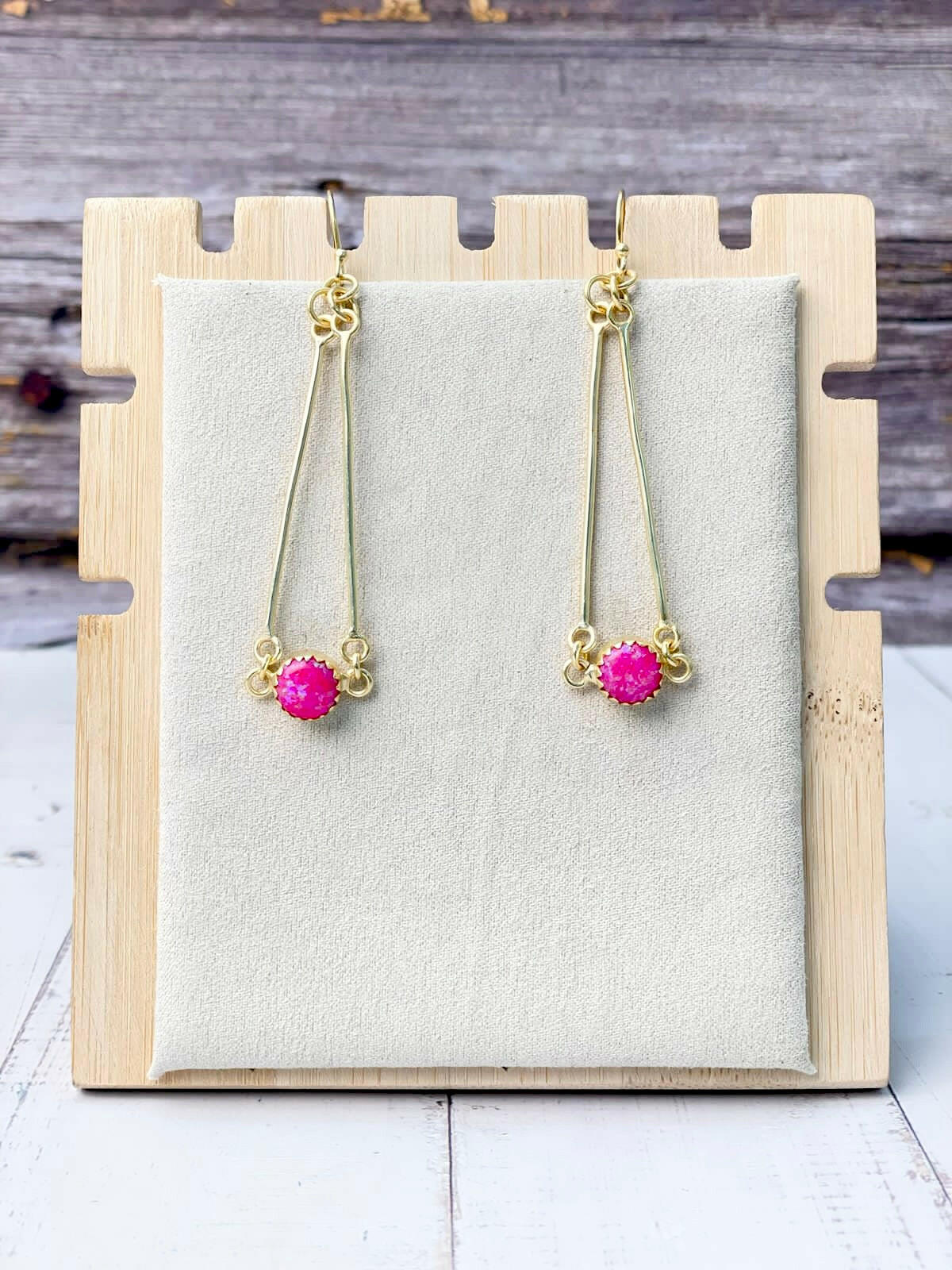 Poised Perfection Single Stone Earrings-Earrings-Krush Kandy, Women's Online Fashion Boutique Located in Phoenix, Arizona (Scottsdale Area)