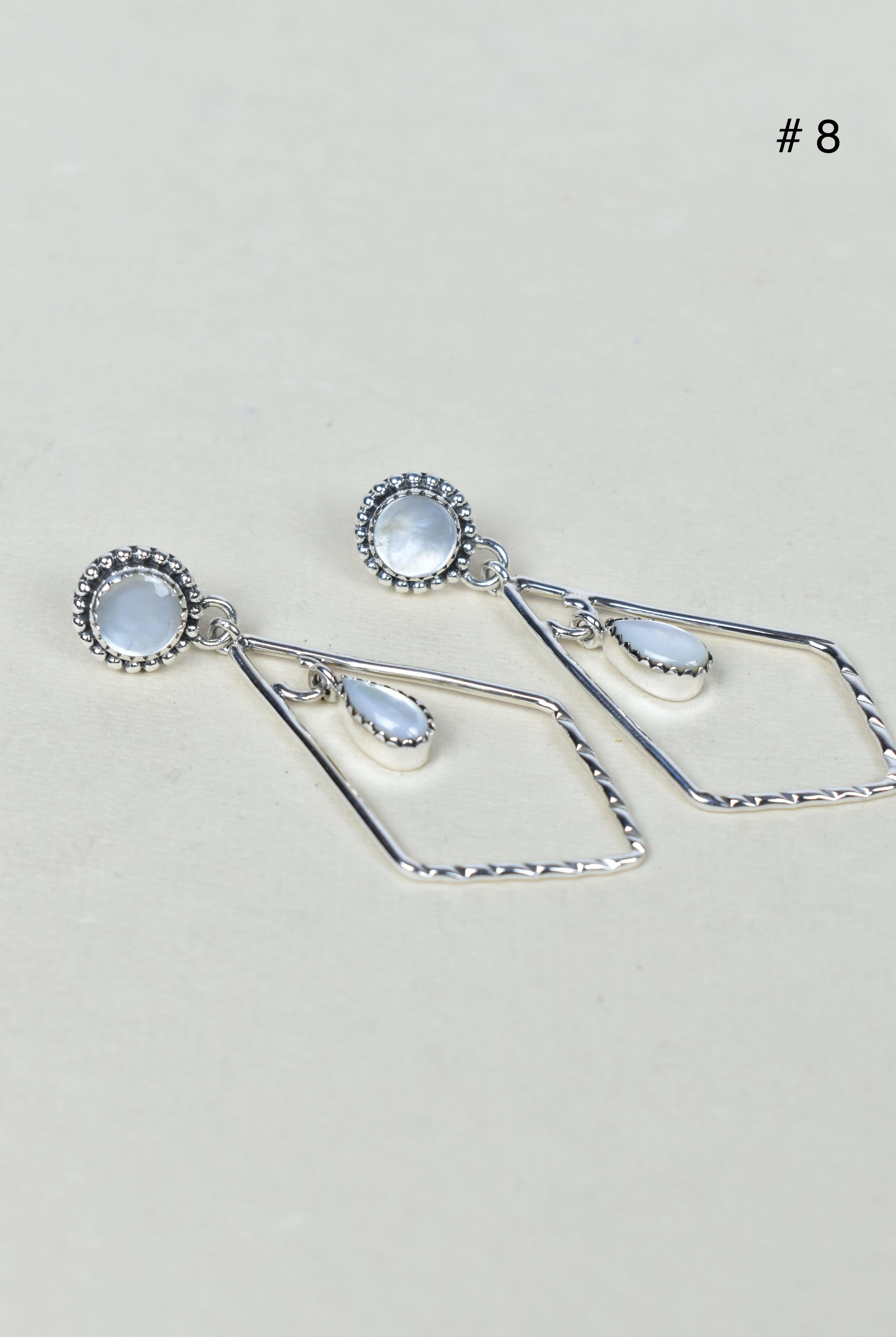 Skyborne Celestial Elegance Dangle Earrings-Drop Earrings-Krush Kandy, Women's Online Fashion Boutique Located in Phoenix, Arizona (Scottsdale Area)