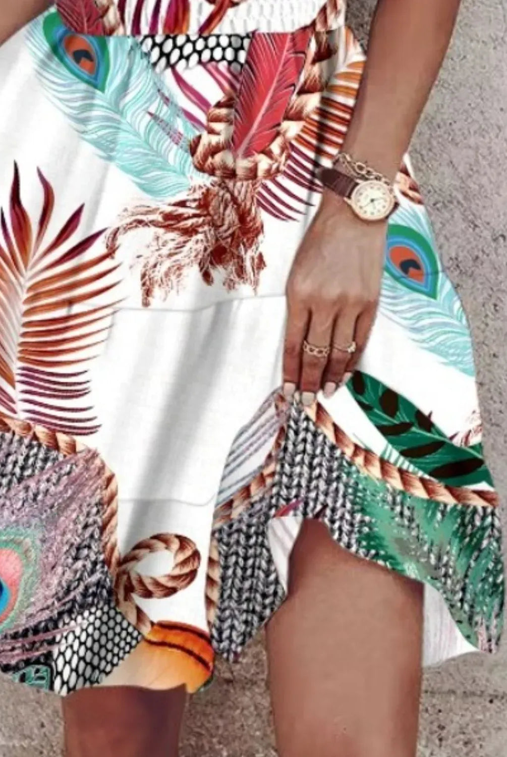 Paisley Print Halter Neck Mini Dress-Krush Kandy, Women's Online Fashion Boutique Located in Phoenix, Arizona (Scottsdale Area)