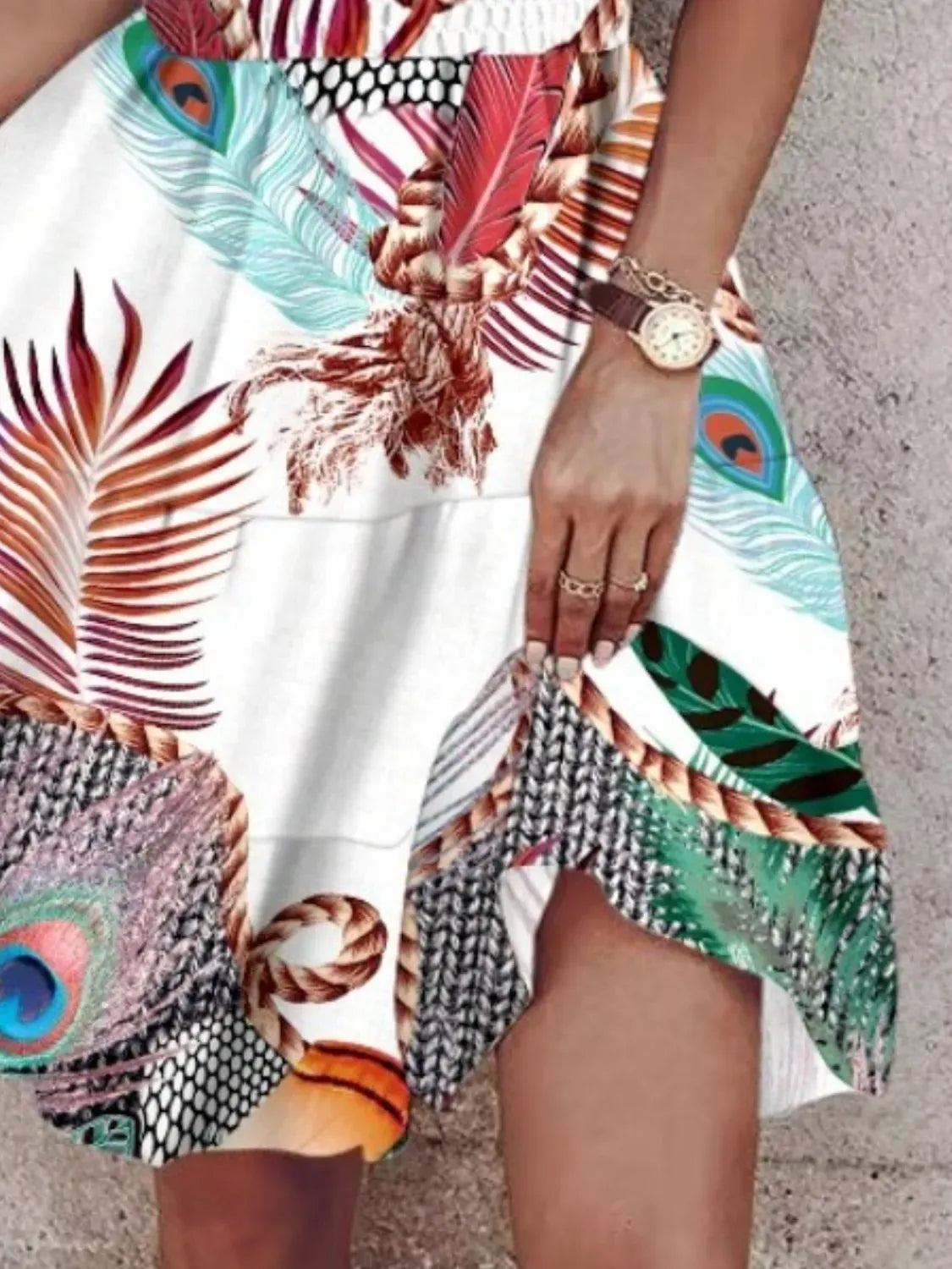 Paisley Print Halter Neck Mini Dress-Krush Kandy, Women's Online Fashion Boutique Located in Phoenix, Arizona (Scottsdale Area)