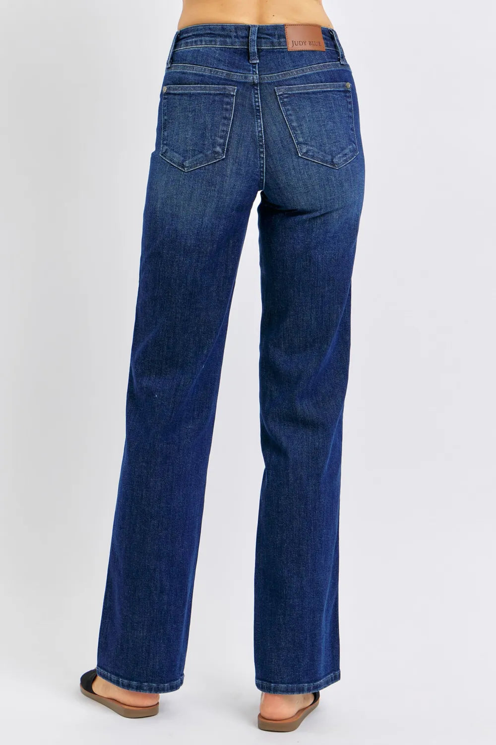 Judy Blue Full Size Tummy Control Straight Jeans Plus Size-Denim-Krush Kandy, Women's Online Fashion Boutique Located in Phoenix, Arizona (Scottsdale Area)