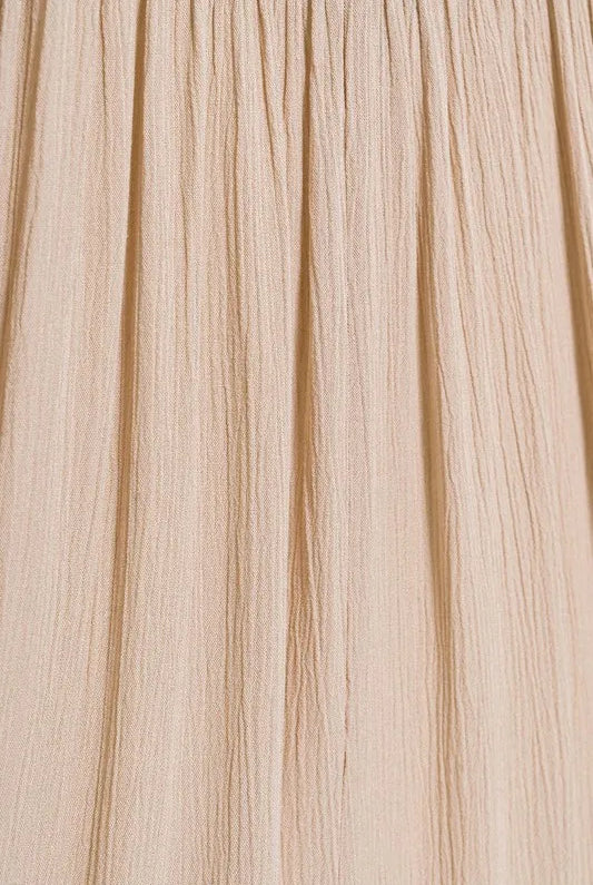 Woven Crinkle Gauze Crop Tee and Skirt Set-2 Piece Outfit Sets-Krush Kandy, Women's Online Fashion Boutique Located in Phoenix, Arizona (Scottsdale Area)