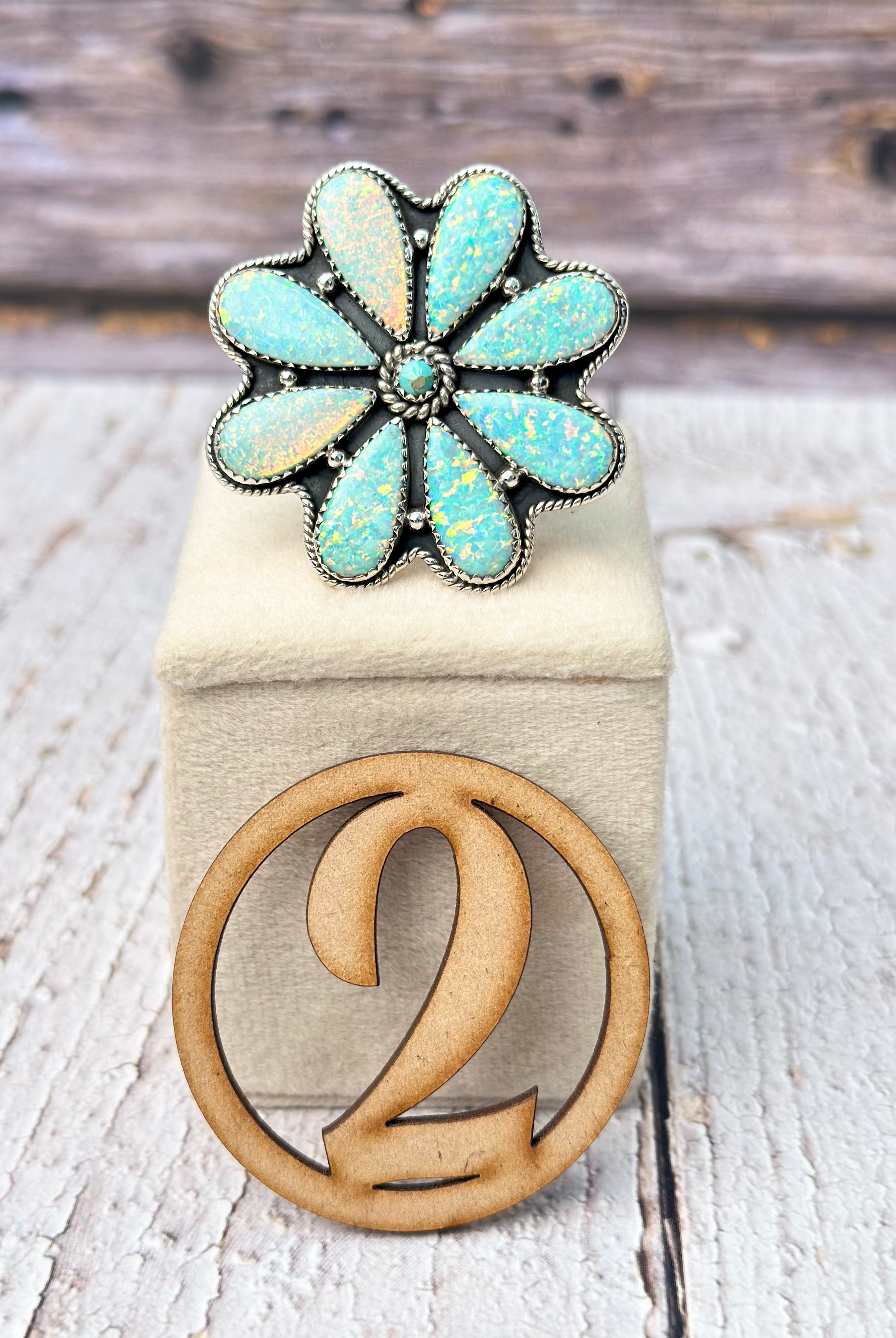 Ultimate Opal Blooming Ring-Rings-Krush Kandy, Women's Online Fashion Boutique Located in Phoenix, Arizona (Scottsdale Area)
