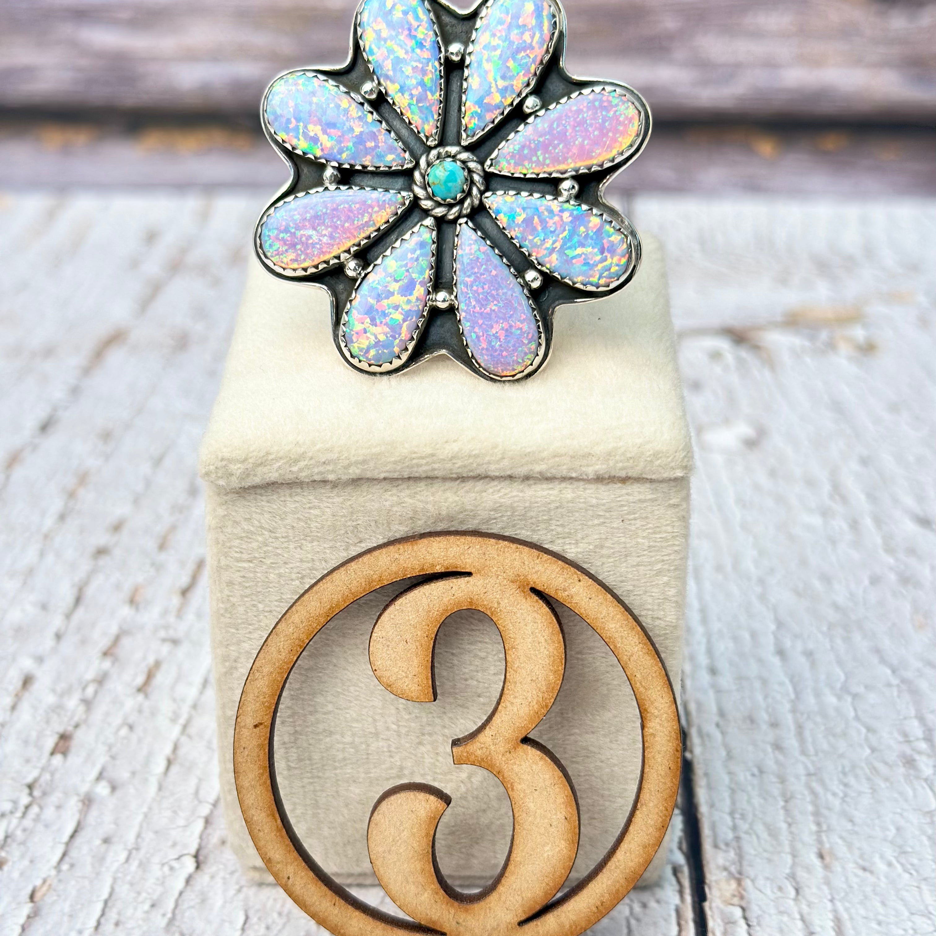 Ultimate Opal Blooming Ring-Rings-Krush Kandy, Women's Online Fashion Boutique Located in Phoenix, Arizona (Scottsdale Area)