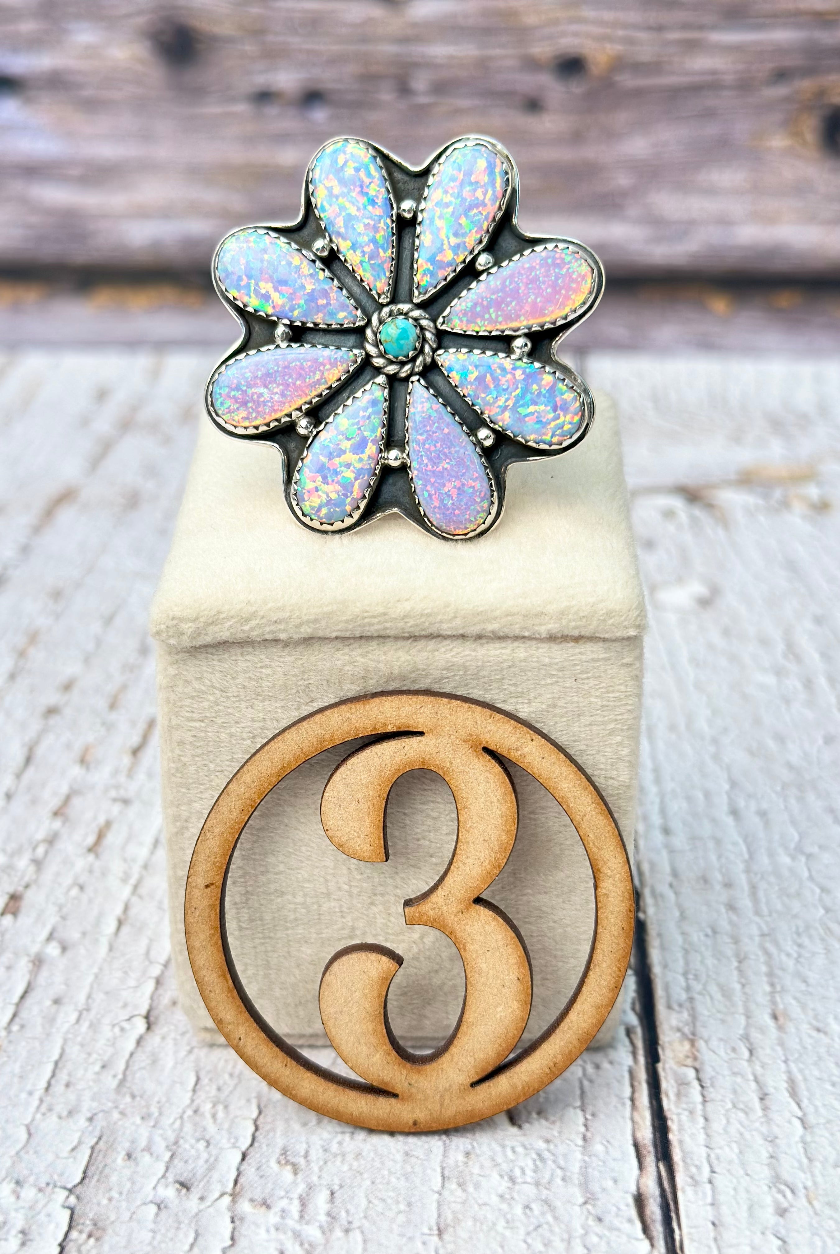 Ultimate Opal Blooming Ring-Rings-Krush Kandy, Women's Online Fashion Boutique Located in Phoenix, Arizona (Scottsdale Area)
