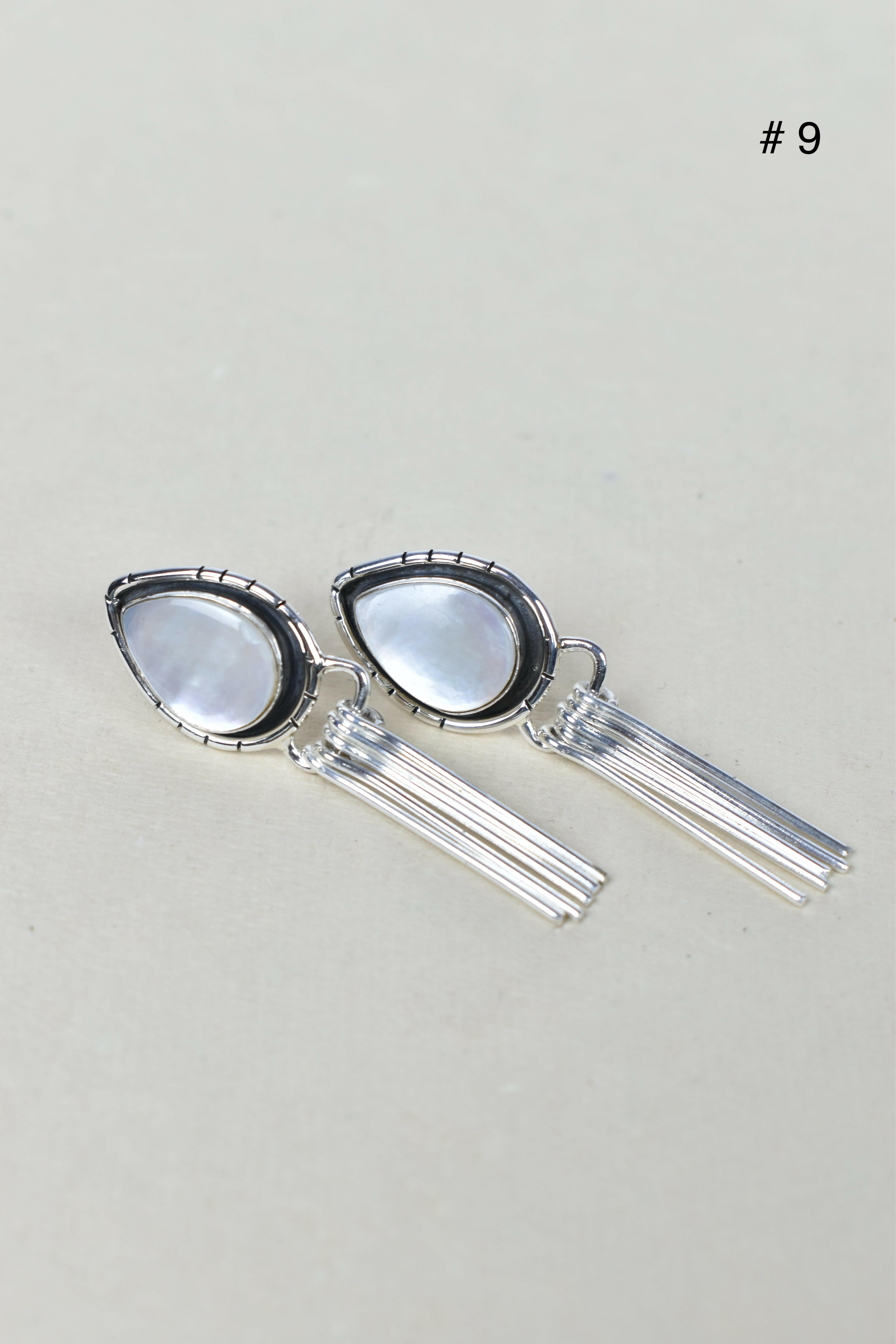 Solo Stone Sterling Cascade Earrings-Drop Earrings-Krush Kandy, Women's Online Fashion Boutique Located in Phoenix, Arizona (Scottsdale Area)