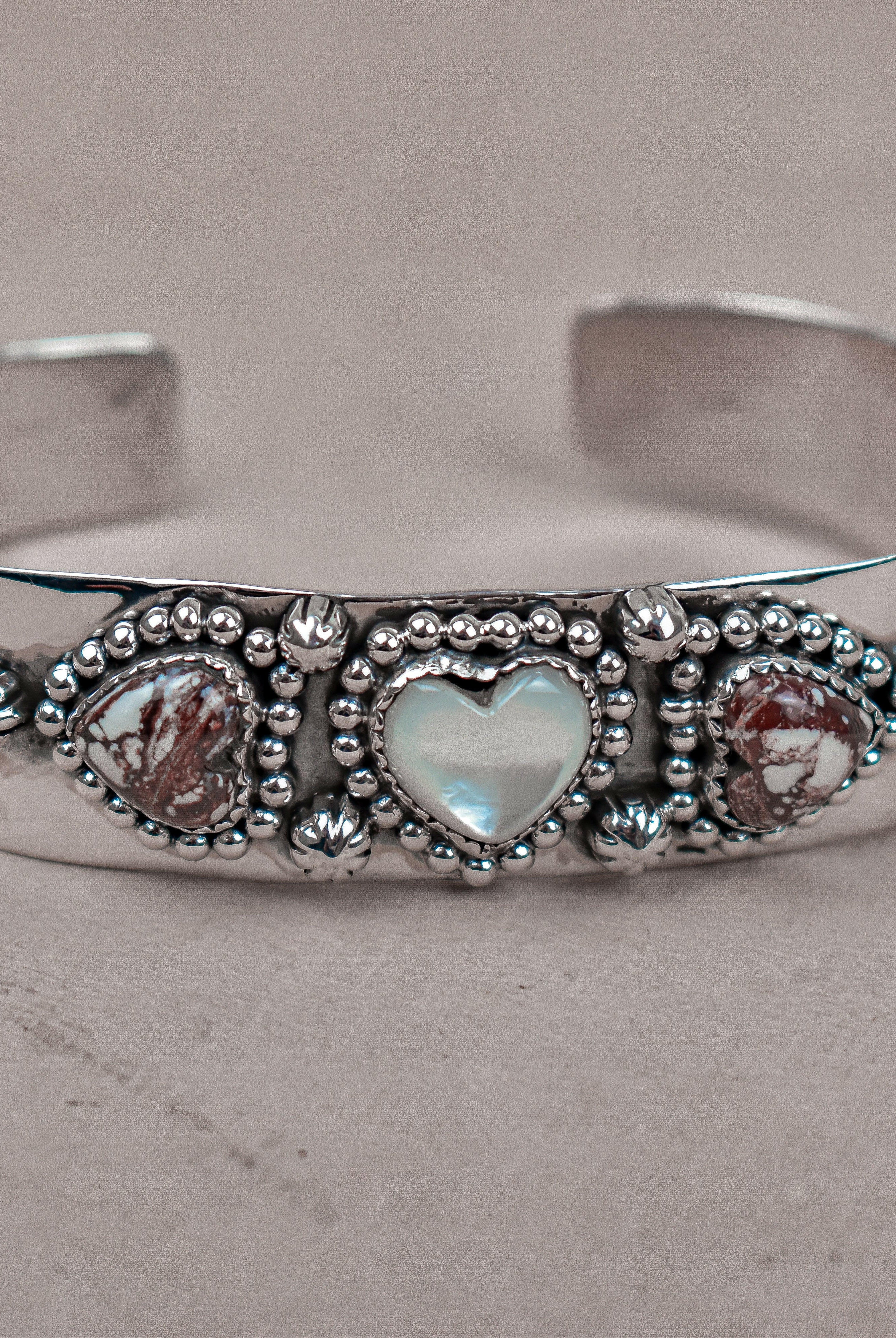 Heartfelt Trio Cuff Bracelet-Cuffs-Krush Kandy, Women's Online Fashion Boutique Located in Phoenix, Arizona (Scottsdale Area)