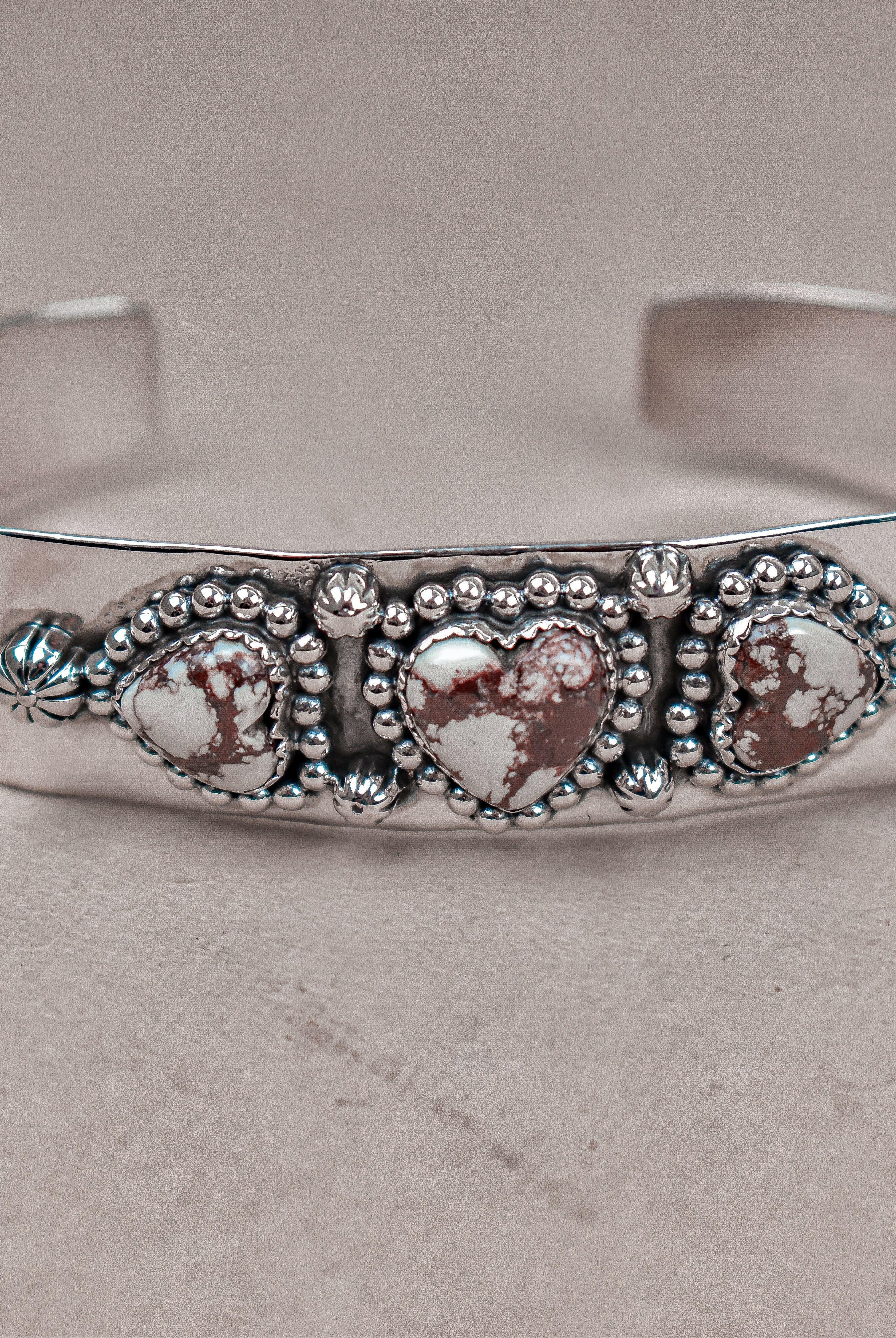 Heartfelt Trio Cuff Bracelet-Cuffs-Krush Kandy, Women's Online Fashion Boutique Located in Phoenix, Arizona (Scottsdale Area)