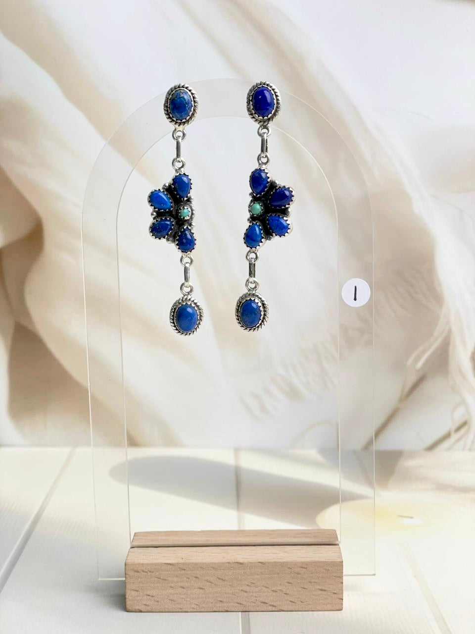 Floating Daisy Drop Dangle Earrings-Earrings-Krush Kandy, Women's Online Fashion Boutique Located in Phoenix, Arizona (Scottsdale Area)