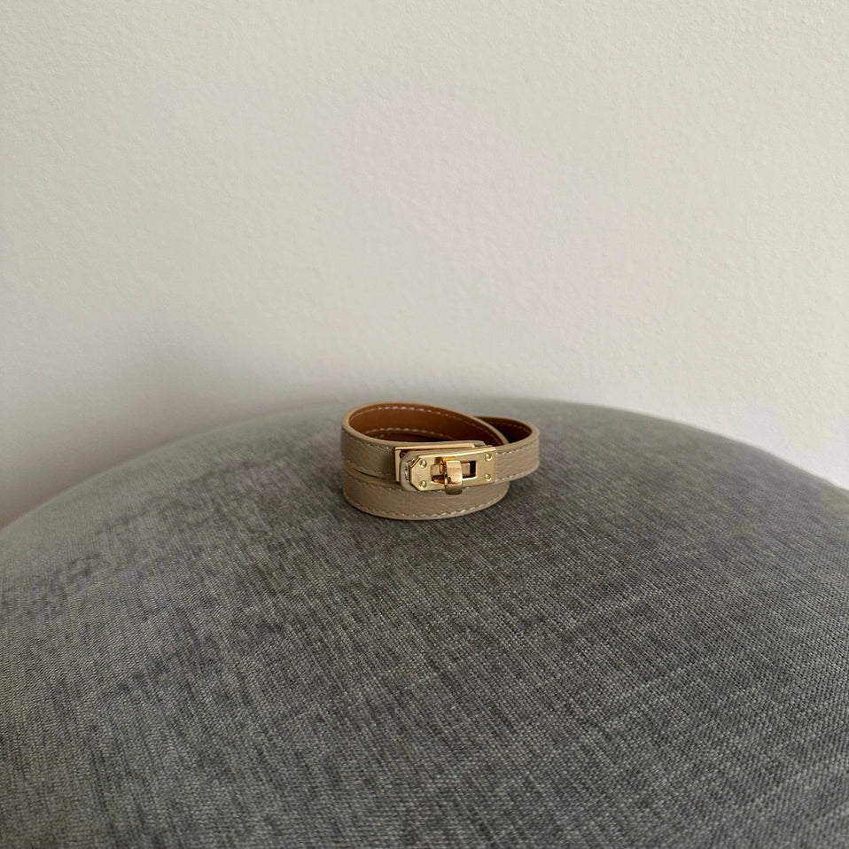 Sorrento Leather Wrap Bracelet