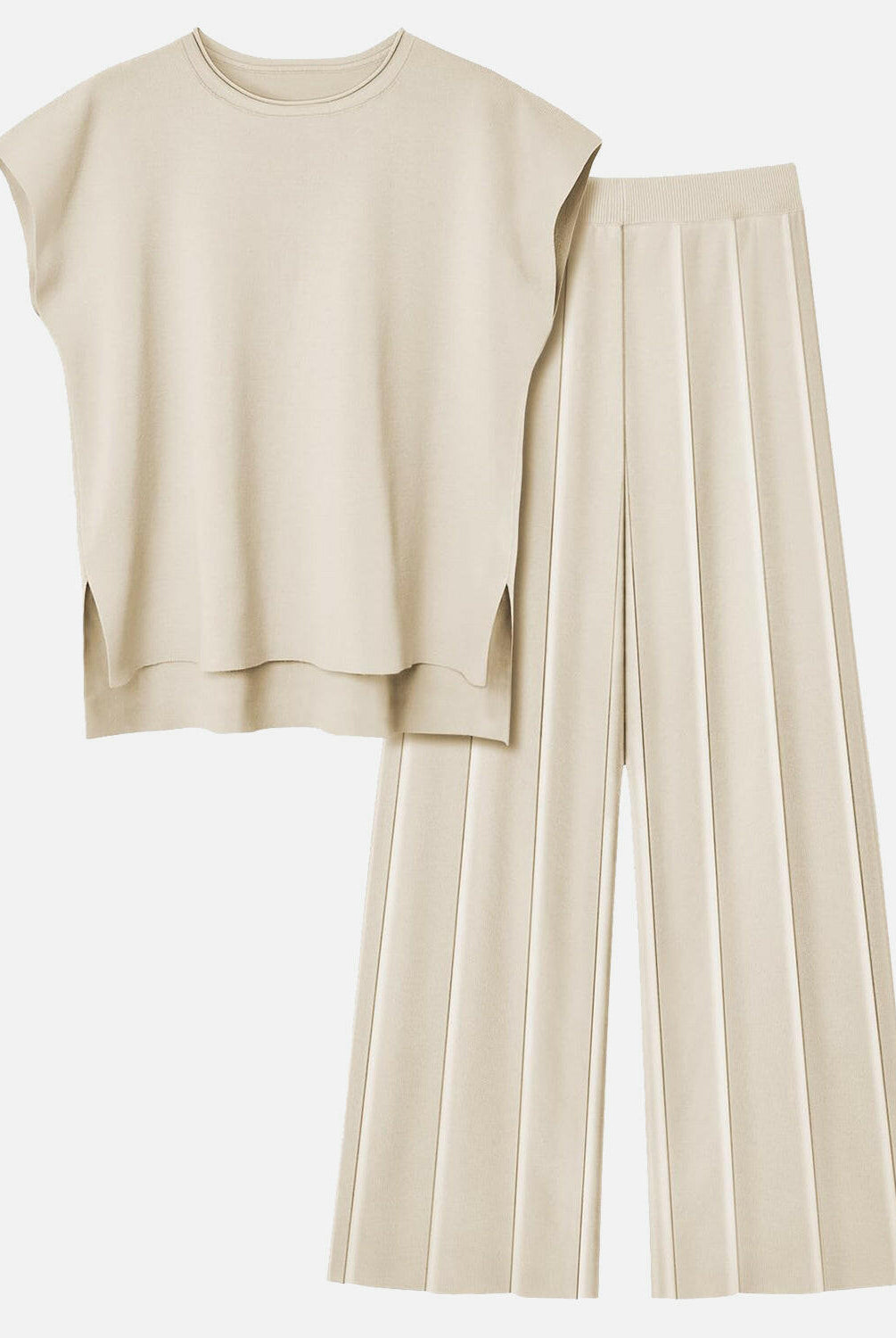 Best of Both Worlds Top and Pants Knit Set-Pants-Krush Kandy, Women's Online Fashion Boutique Located in Phoenix, Arizona (Scottsdale Area)