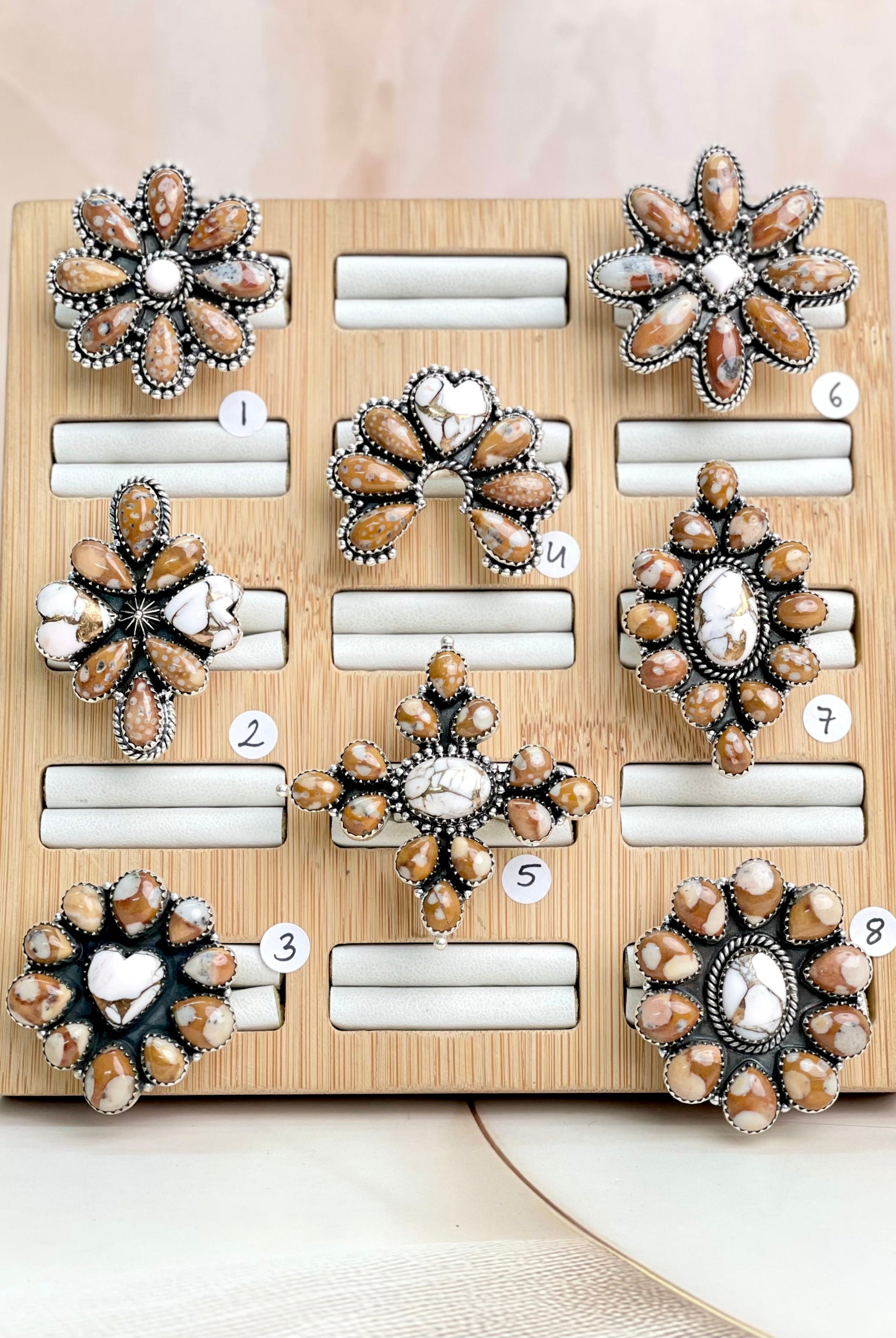 Angel Dahlia & Deer Fawn Rings no1-Rings-Krush Kandy, Women's Online Fashion Boutique Located in Phoenix, Arizona (Scottsdale Area)