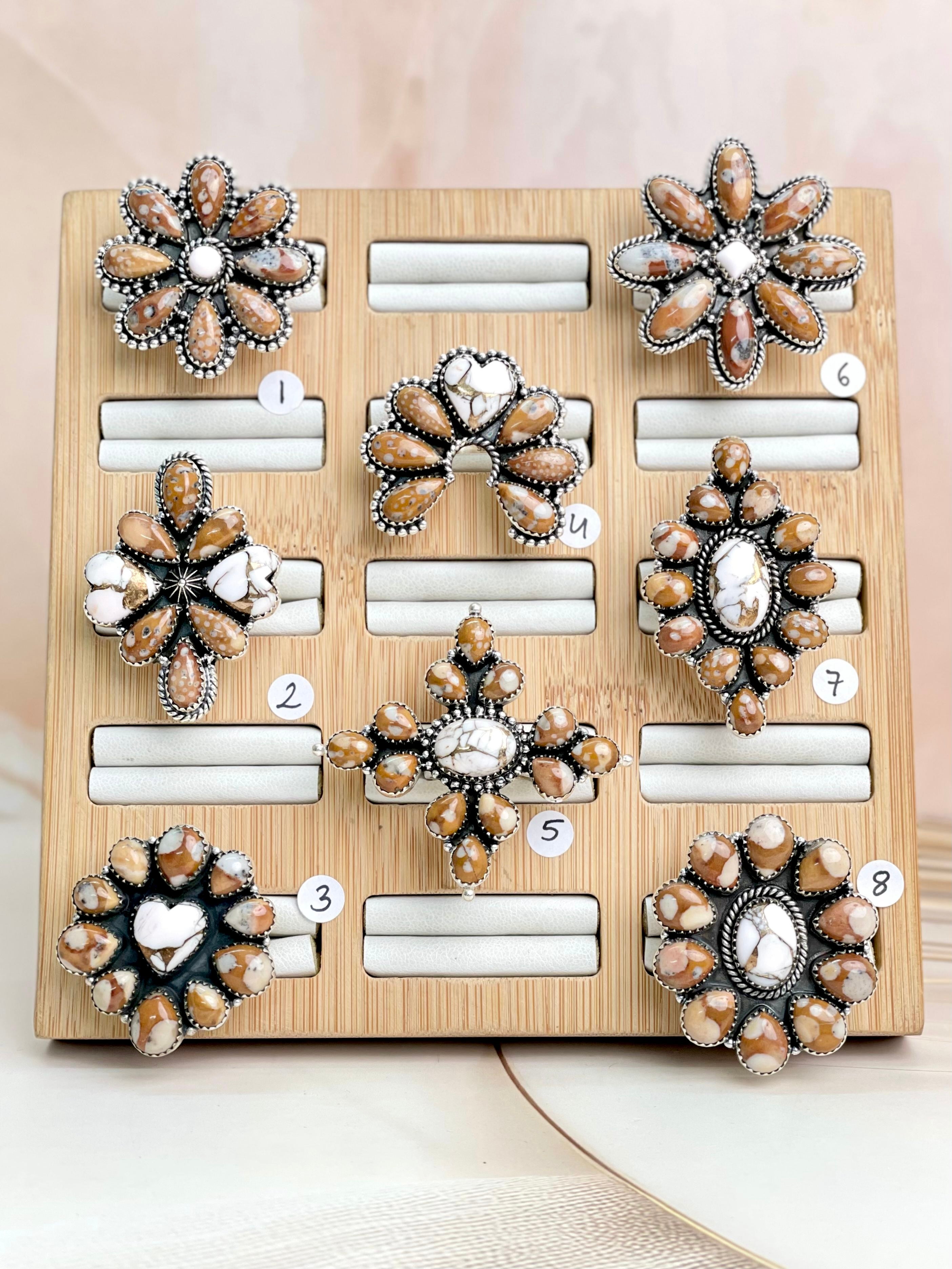 Angel Dahlia & Deer Fawn Rings no1-Rings-Krush Kandy, Women's Online Fashion Boutique Located in Phoenix, Arizona (Scottsdale Area)