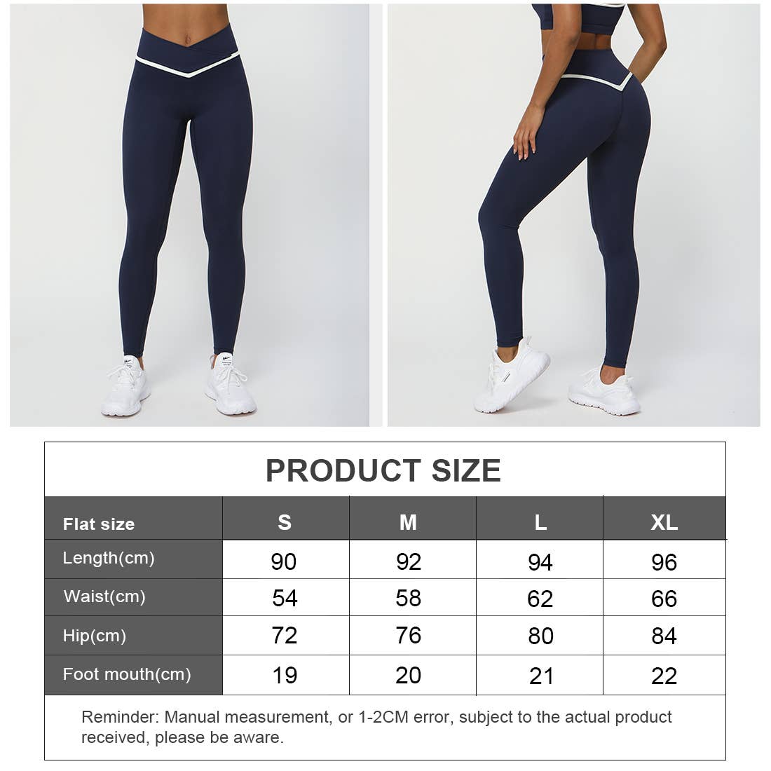 Women Color Block Cross Waist Yoga Leggings-Leggings-Krush Kandy, Women's Online Fashion Boutique Located in Phoenix, Arizona (Scottsdale Area)