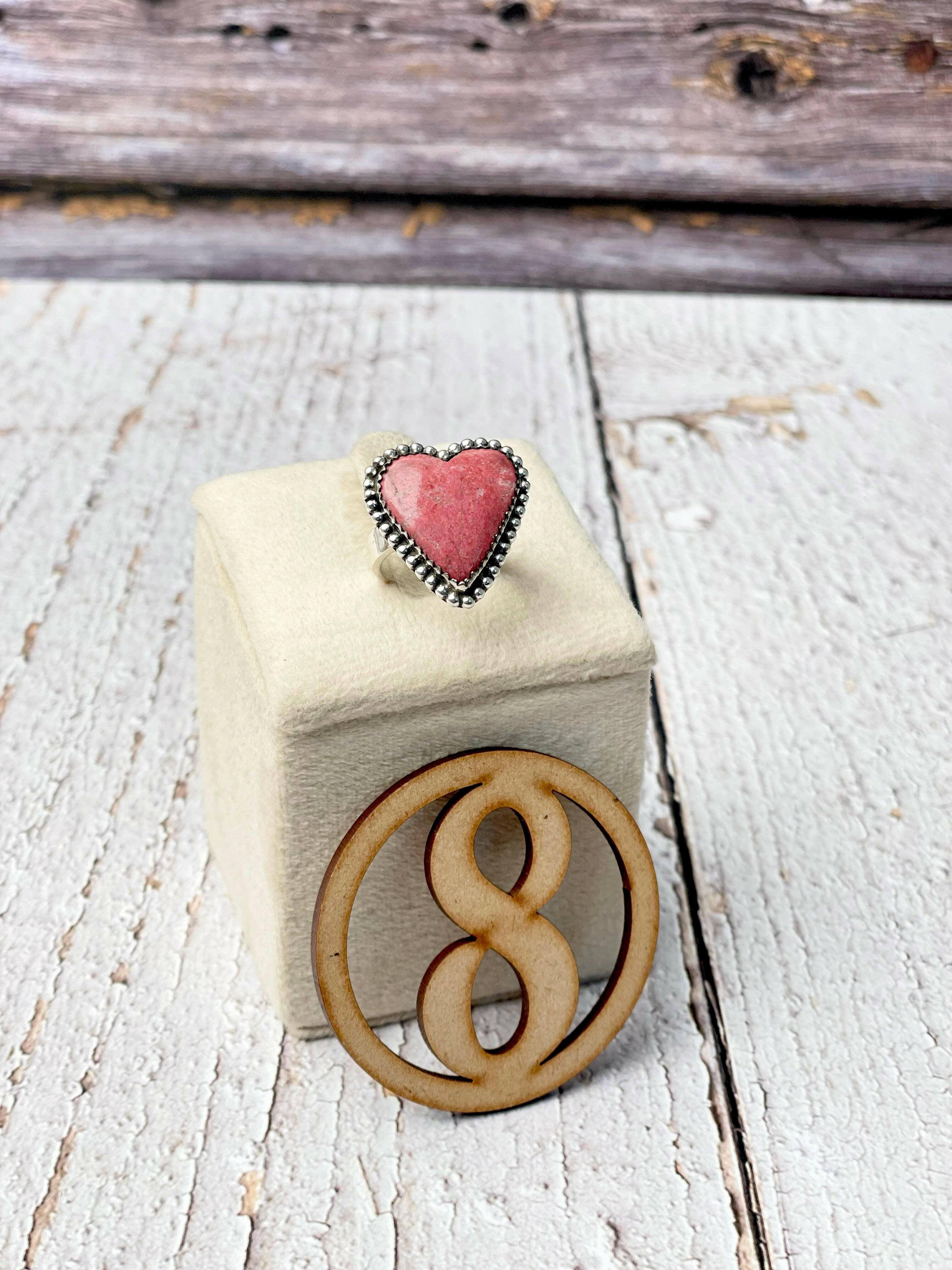 One Of A Kind Thulite Slab Rings-Rings-Krush Kandy, Women's Online Fashion Boutique Located in Phoenix, Arizona (Scottsdale Area)