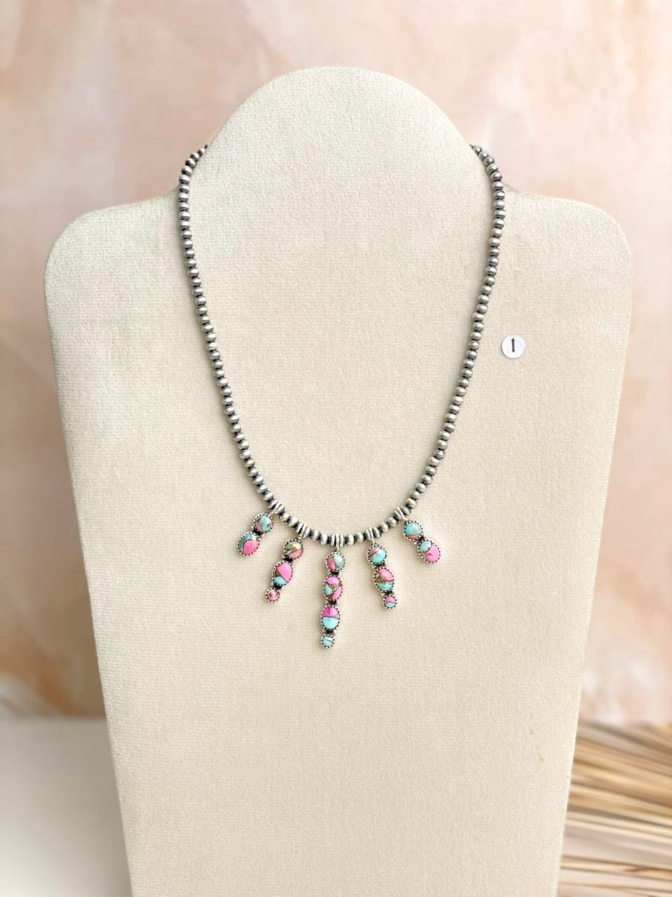 Desert Pearl Stone Drop Necklaces-Necklaces-Krush Kandy, Women's Online Fashion Boutique Located in Phoenix, Arizona (Scottsdale Area)