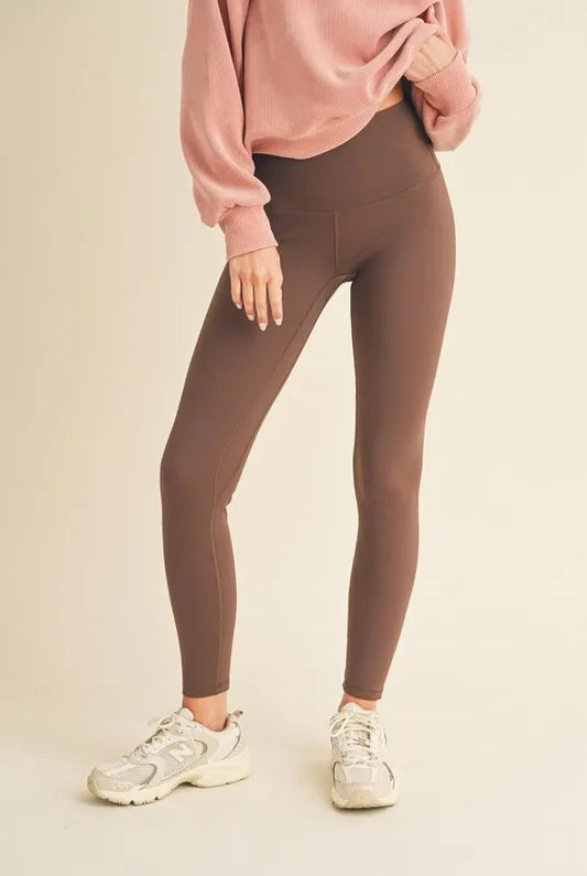 Yelete Full Size Fleece Lined High Waisted Leggings-Leggings-Krush Kandy, Women's Online Fashion Boutique Located in Phoenix, Arizona (Scottsdale Area)