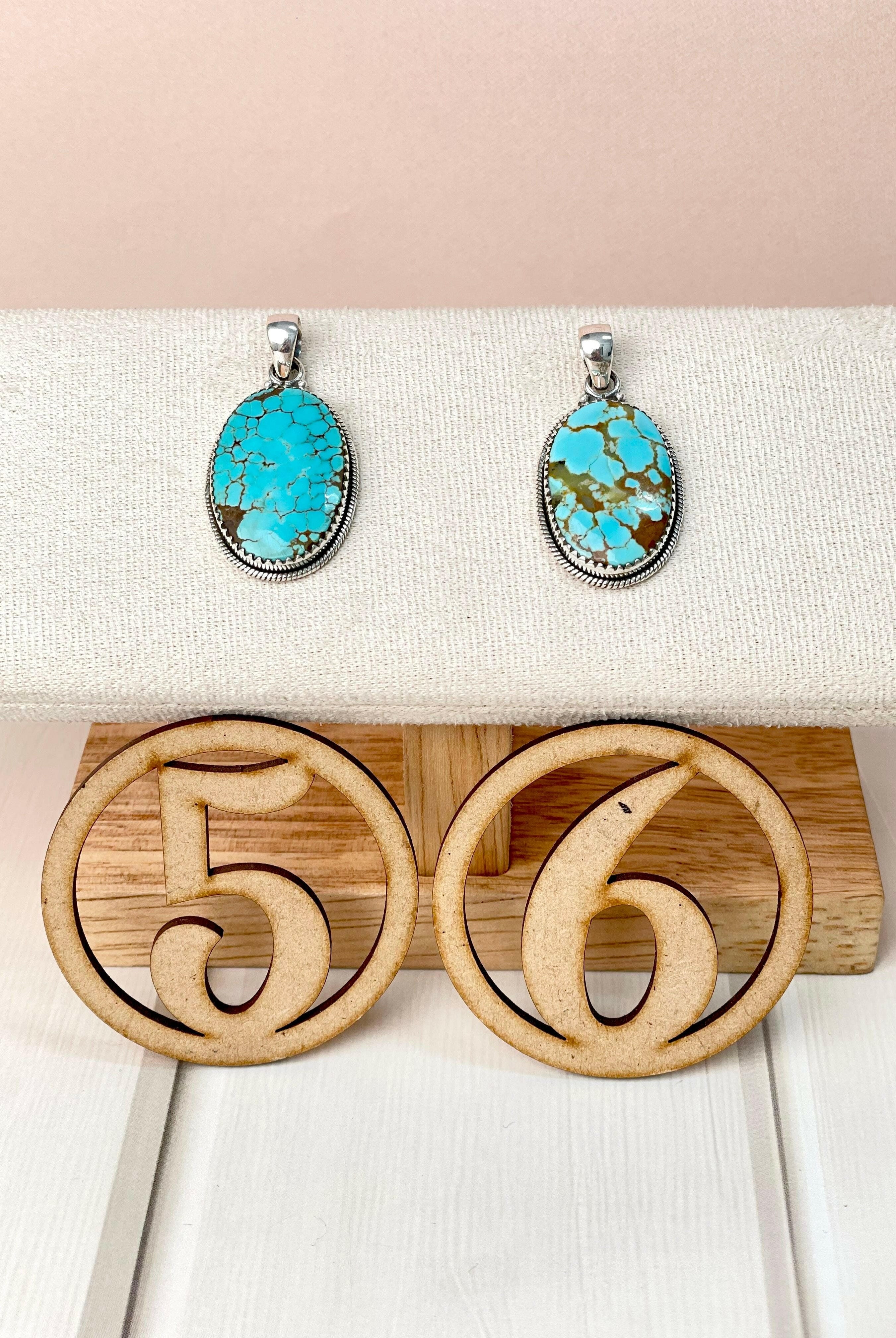 No. 8 Slab Pendants Bno. 1-Pendant Necklaces-Krush Kandy, Women's Online Fashion Boutique Located in Phoenix, Arizona (Scottsdale Area)