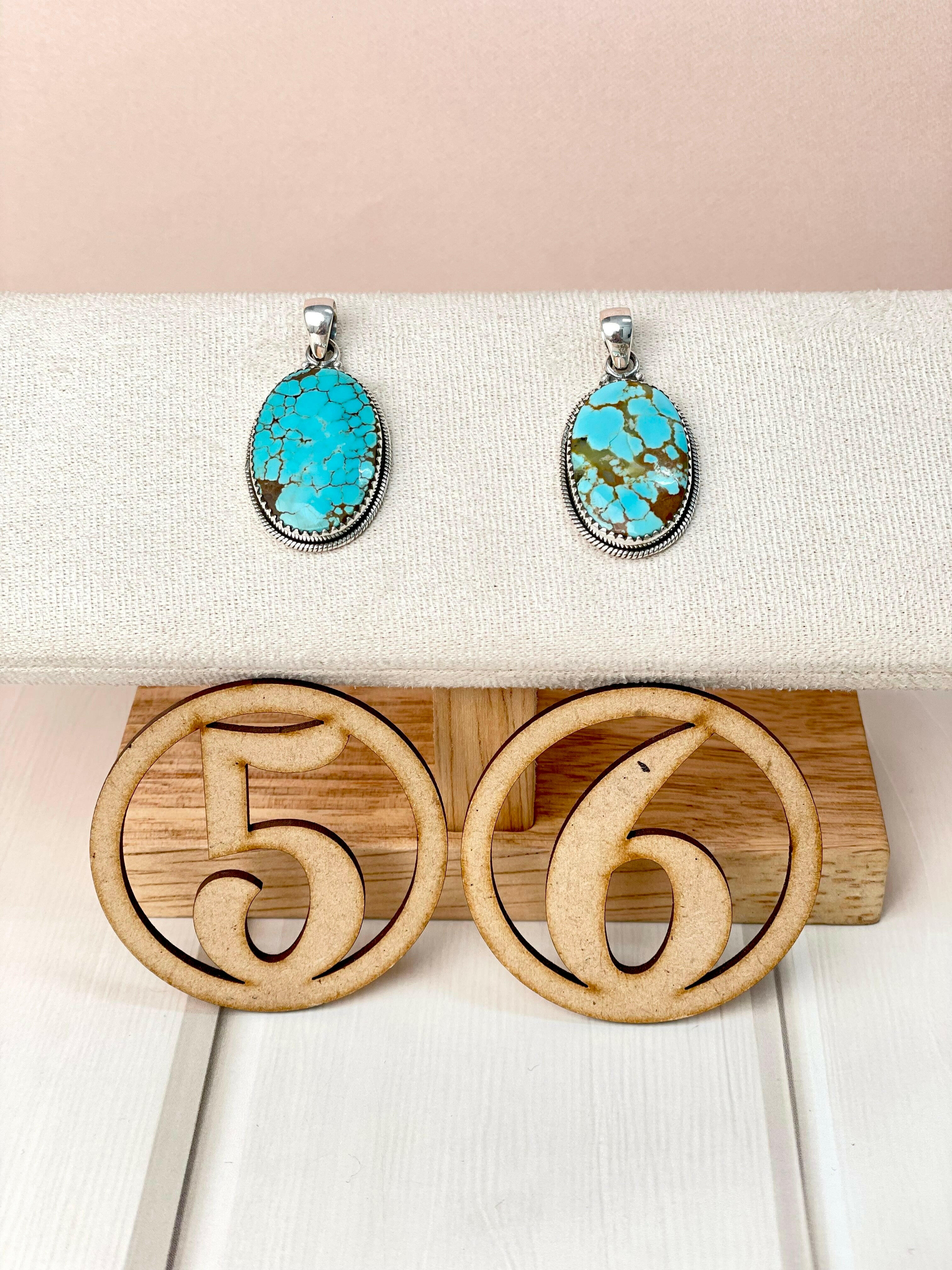 No. 8 Slab Pendants Bno. 1-Pendant Necklaces-Krush Kandy, Women's Online Fashion Boutique Located in Phoenix, Arizona (Scottsdale Area)