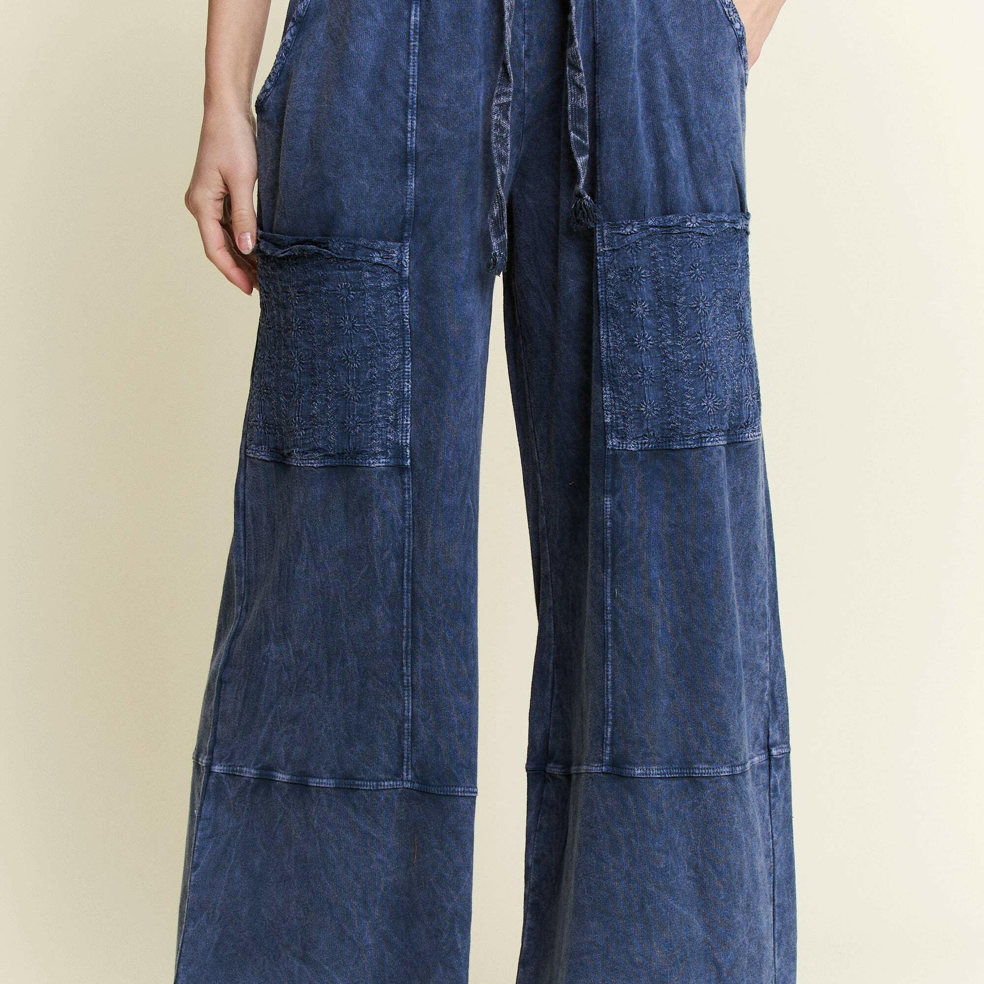 Coastal Breeze Mineral Wash Pants-Pants-Krush Kandy, Women's Online Fashion Boutique Located in Phoenix, Arizona (Scottsdale Area)