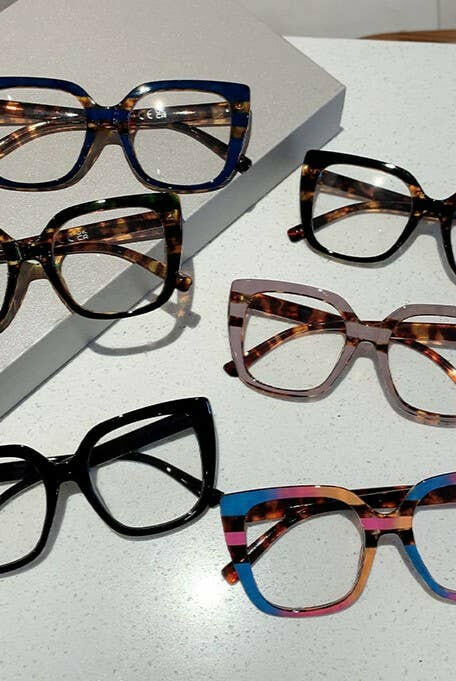 Stylish Leopard Print Anti-Blue Light Glasses Frames-Krush Kandy, Women's Online Fashion Boutique Located in Phoenix, Arizona (Scottsdale Area)