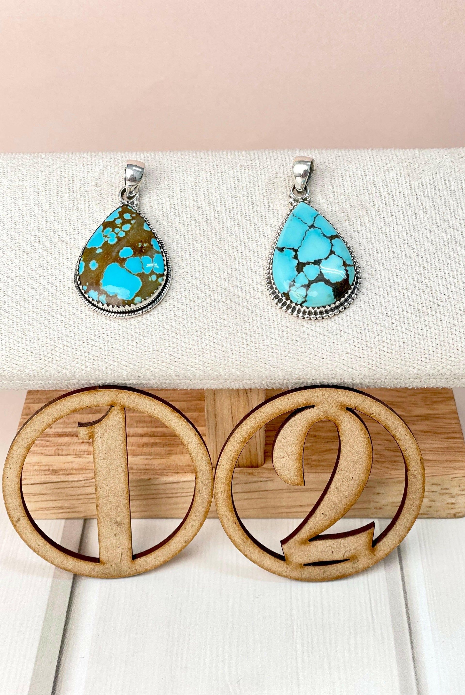 No. 8 Slab Pendants Bno. 1-Pendant Necklaces-Krush Kandy, Women's Online Fashion Boutique Located in Phoenix, Arizona (Scottsdale Area)