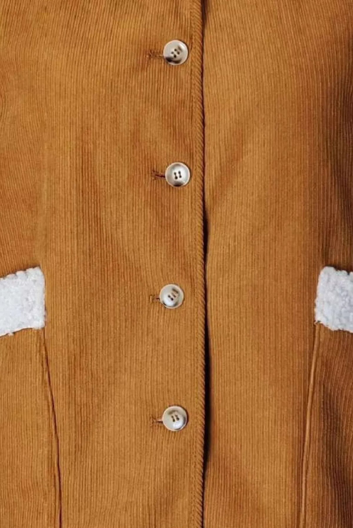 Button Up Sherpa Vest Coat-Vests-Krush Kandy, Women's Online Fashion Boutique Located in Phoenix, Arizona (Scottsdale Area)