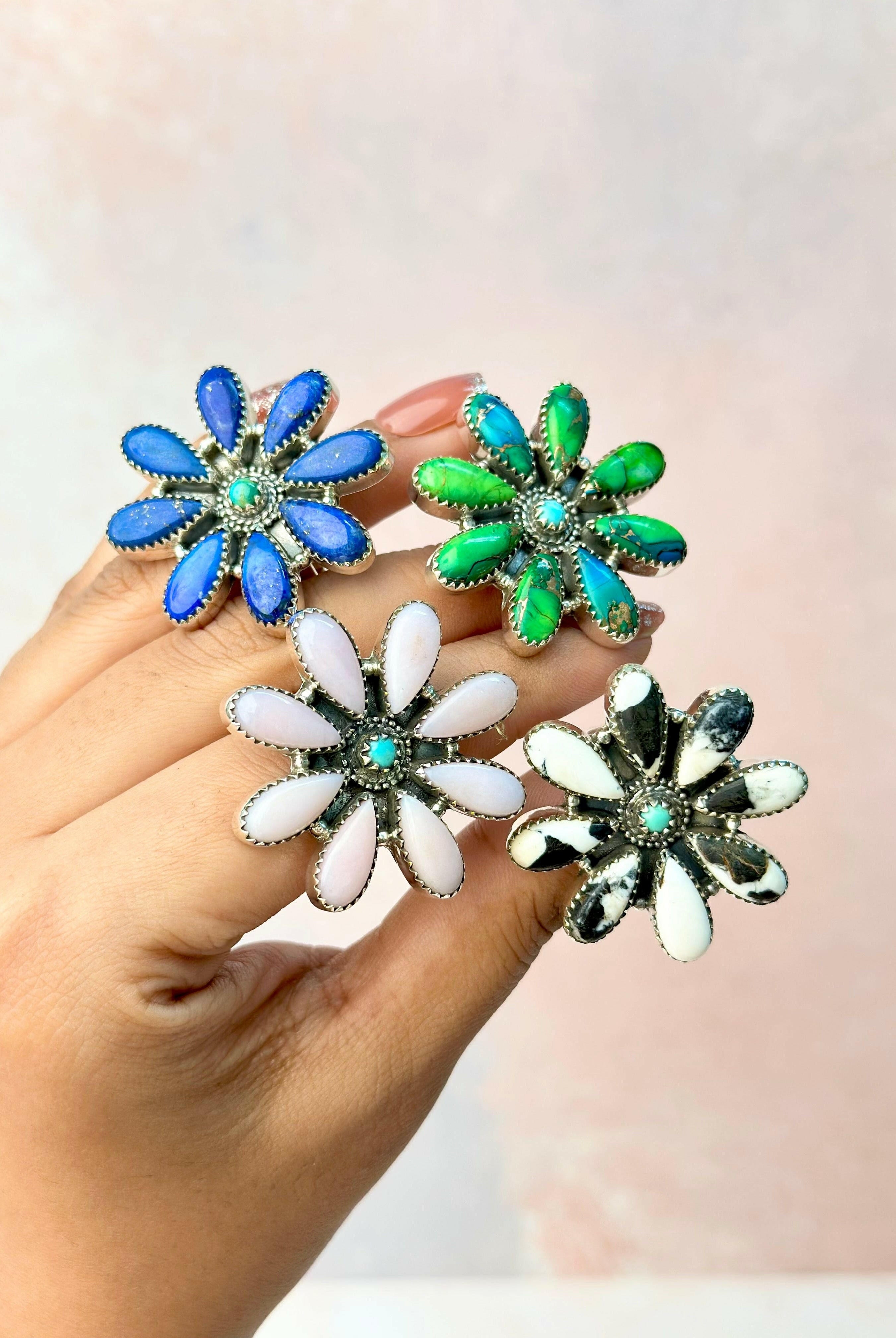 Wild Dreams Blooming Daisy Rings MADE TO ORDER-Rings-Krush Kandy, Women's Online Fashion Boutique Located in Phoenix, Arizona (Scottsdale Area)