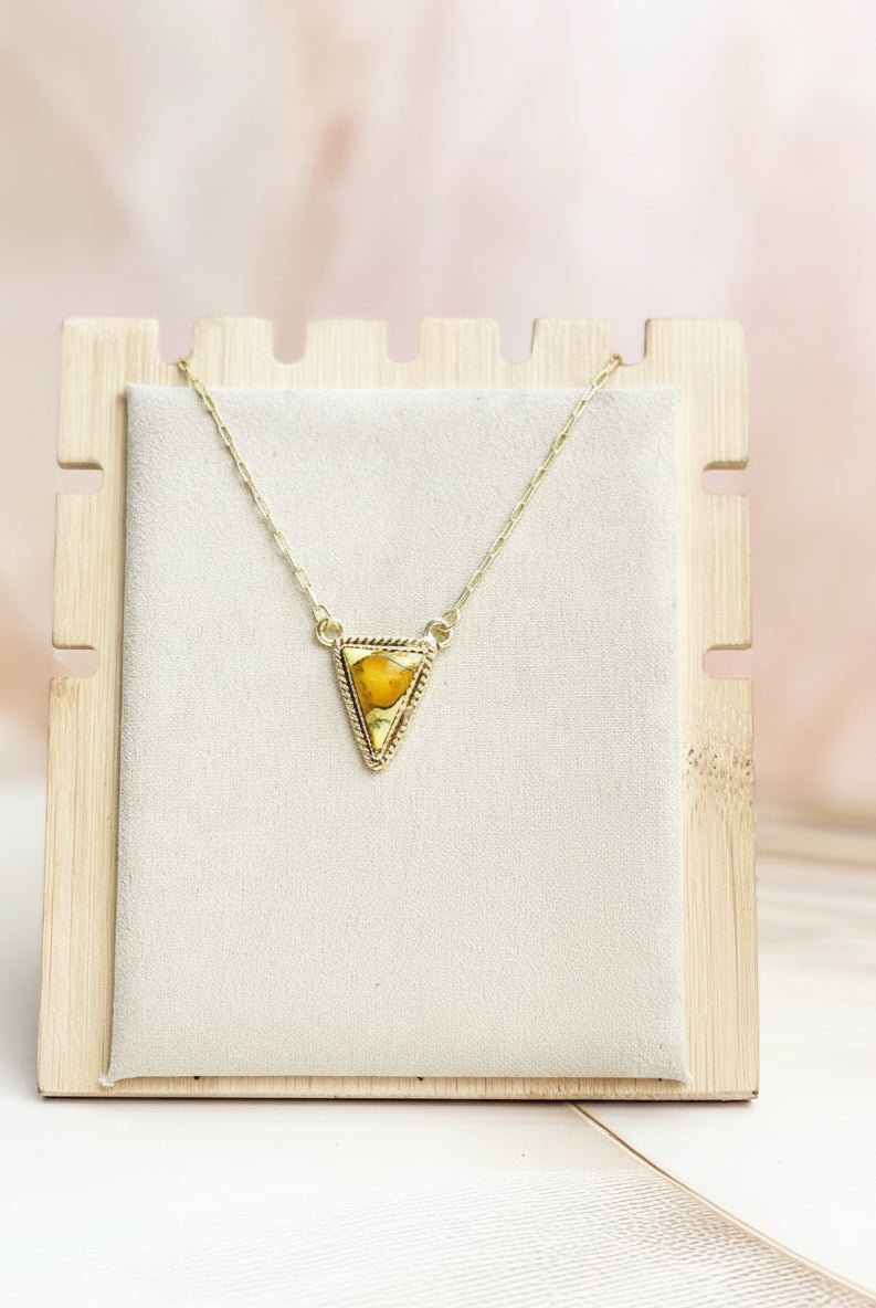 Triad Gold over Silver Multi Stone Necklace-Necklaces-Krush Kandy, Women's Online Fashion Boutique Located in Phoenix, Arizona (Scottsdale Area)