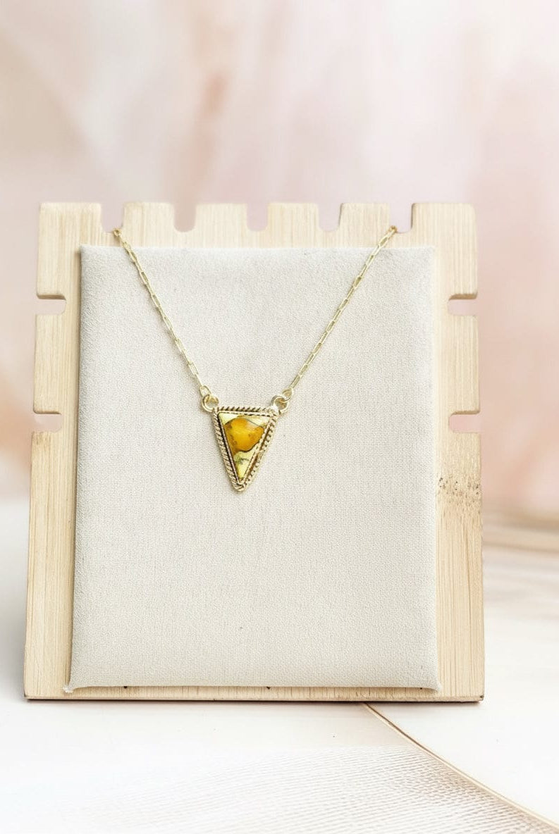 Triad Gold over Silver Multi Stone Necklace-Necklaces-Krush Kandy, Women's Online Fashion Boutique Located in Phoenix, Arizona (Scottsdale Area)