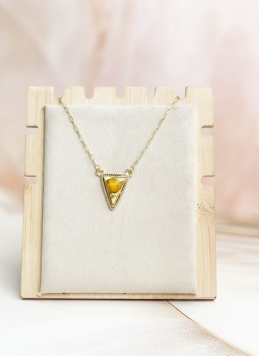 Triad Gold over Silver Multi Stone Necklace-Necklaces-Krush Kandy, Women's Online Fashion Boutique Located in Phoenix, Arizona (Scottsdale Area)