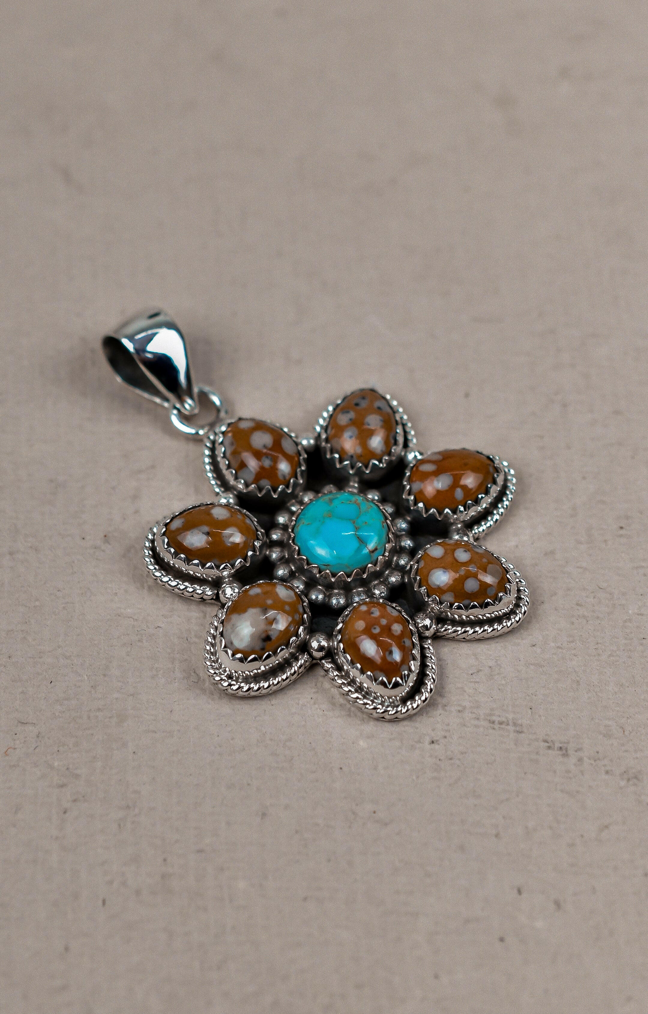 Bambi With Turquoise Pendant-Pendant Necklaces-Krush Kandy, Women's Online Fashion Boutique Located in Phoenix, Arizona (Scottsdale Area)