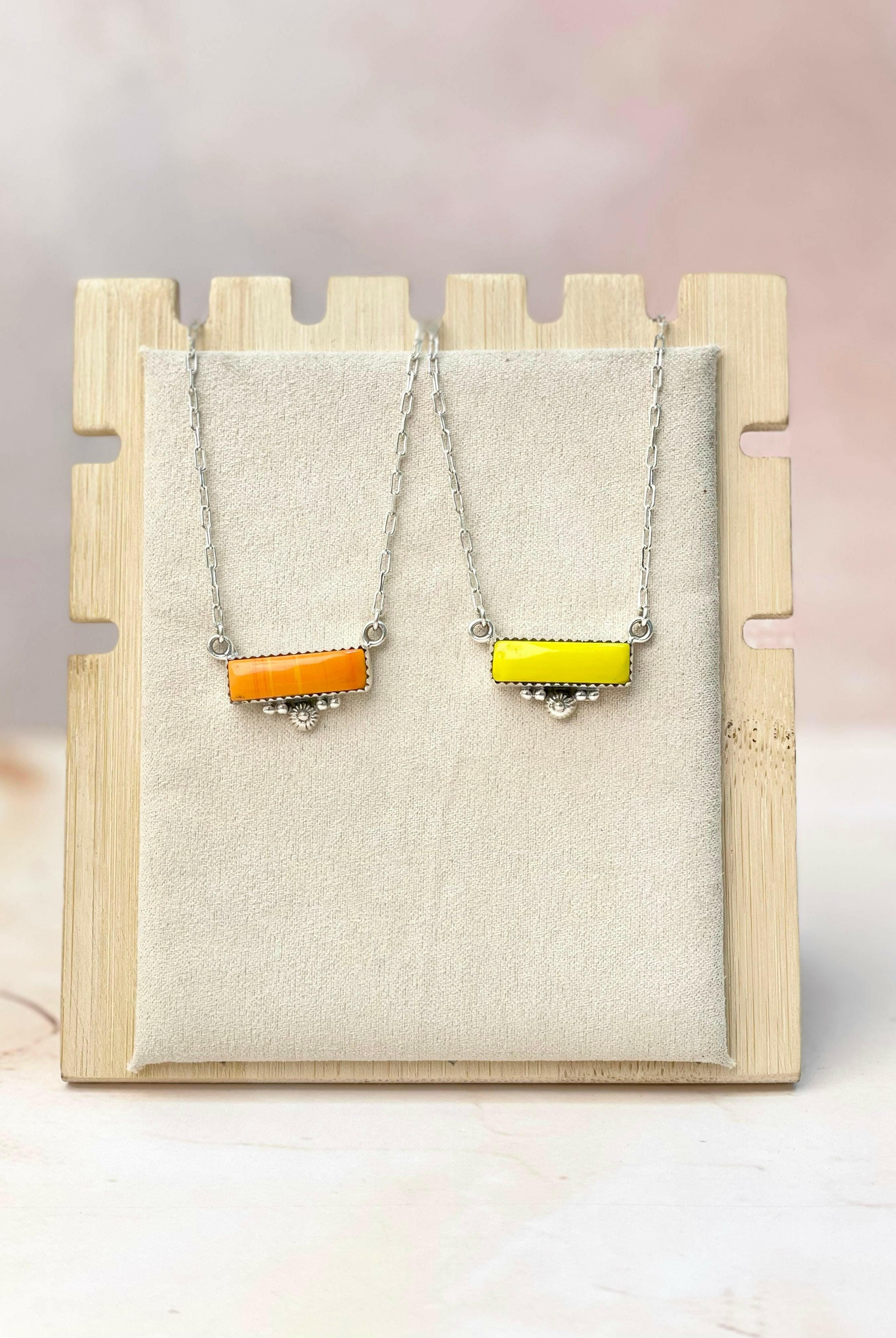 Rosarita Small Bar Necklace-Necklaces-Krush Kandy, Women's Online Fashion Boutique Located in Phoenix, Arizona (Scottsdale Area)