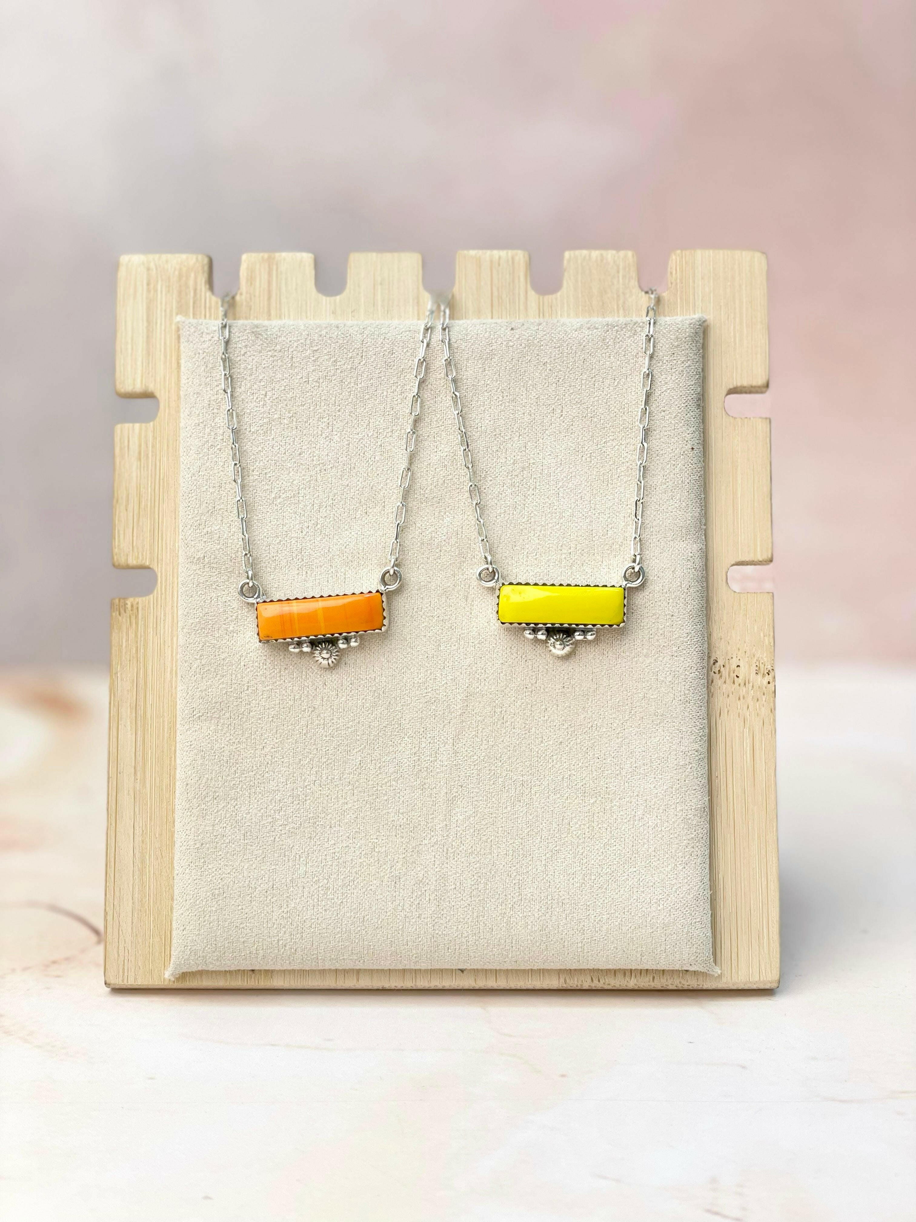Rosarita Small Bar Necklace-Necklaces-Krush Kandy, Women's Online Fashion Boutique Located in Phoenix, Arizona (Scottsdale Area)