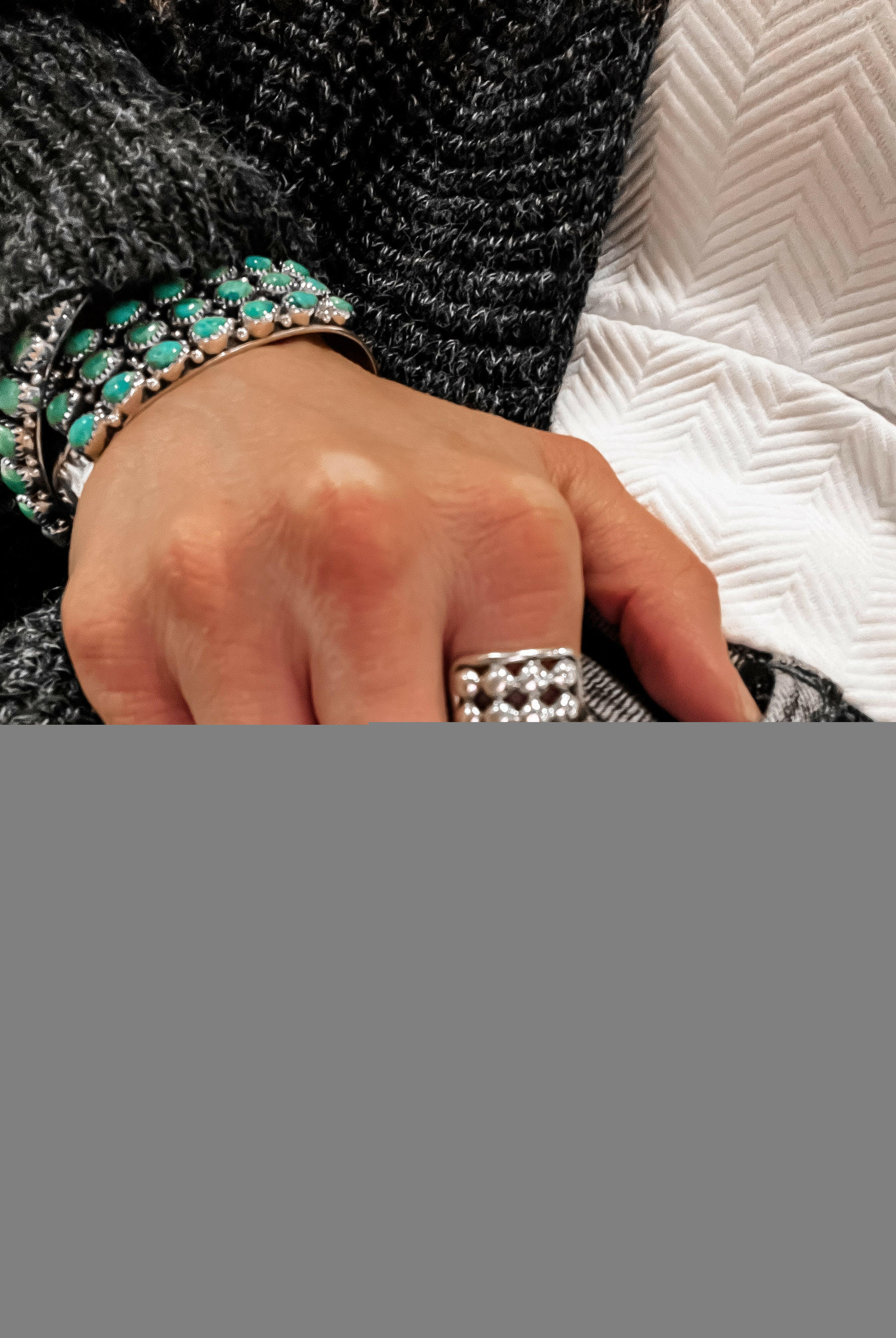 Sterling Silver Ball Stud Ring MADE TO ORDER-Statement Rings-Krush Kandy, Women's Online Fashion Boutique Located in Phoenix, Arizona (Scottsdale Area)
