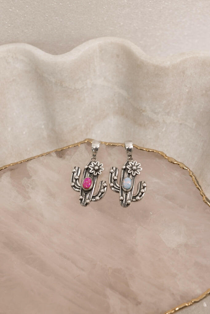 Cactus Dreams Single Stone Pendant-Krush Kandy, Women's Online Fashion Boutique Located in Phoenix, Arizona (Scottsdale Area)