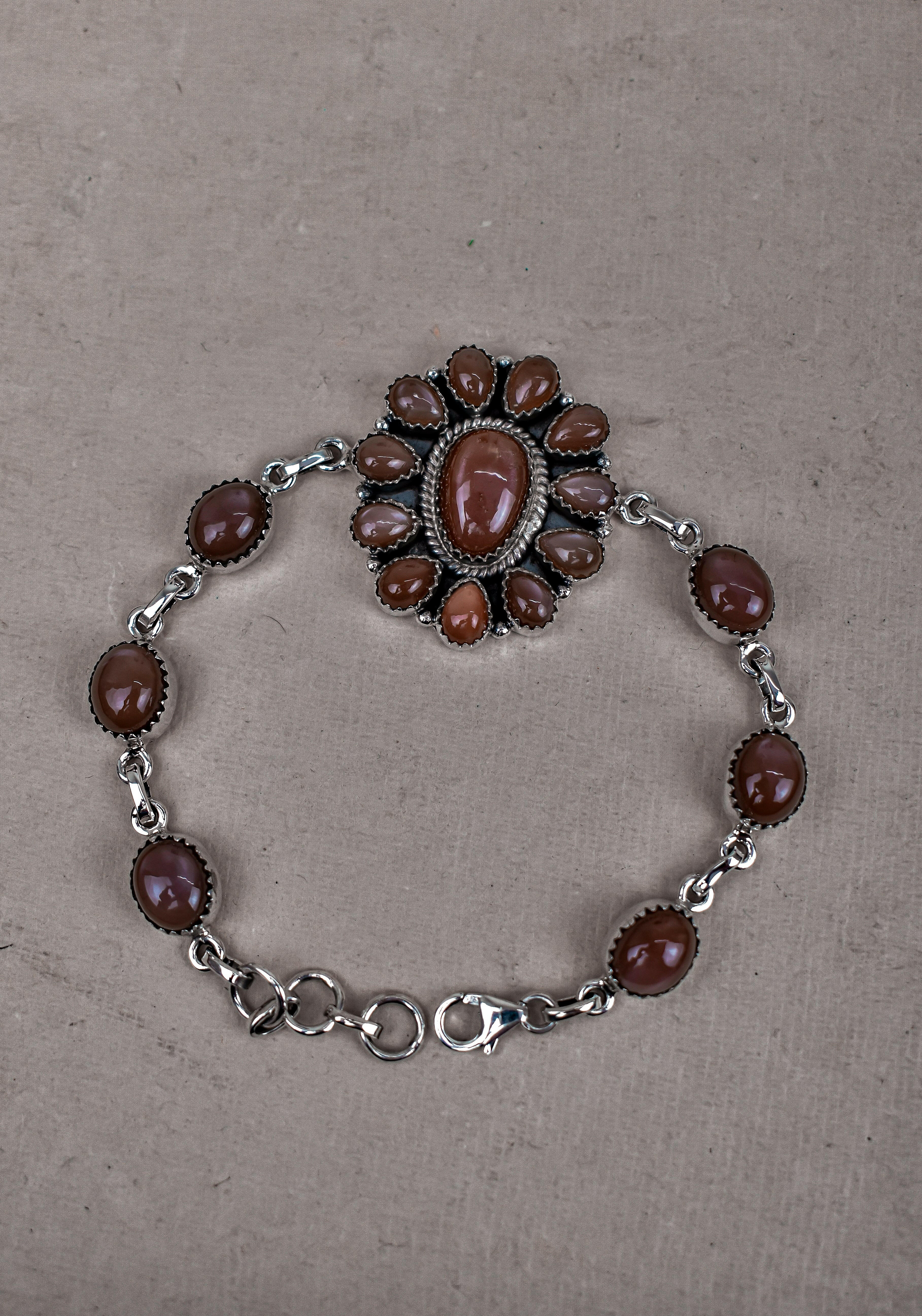 Stone Serenade Sterling Silver Gemstone Bracelet | MANY IN STOCK | PREORDER OPEN-Gemstone Bracelets-Krush Kandy, Women's Online Fashion Boutique Located in Phoenix, Arizona (Scottsdale Area)