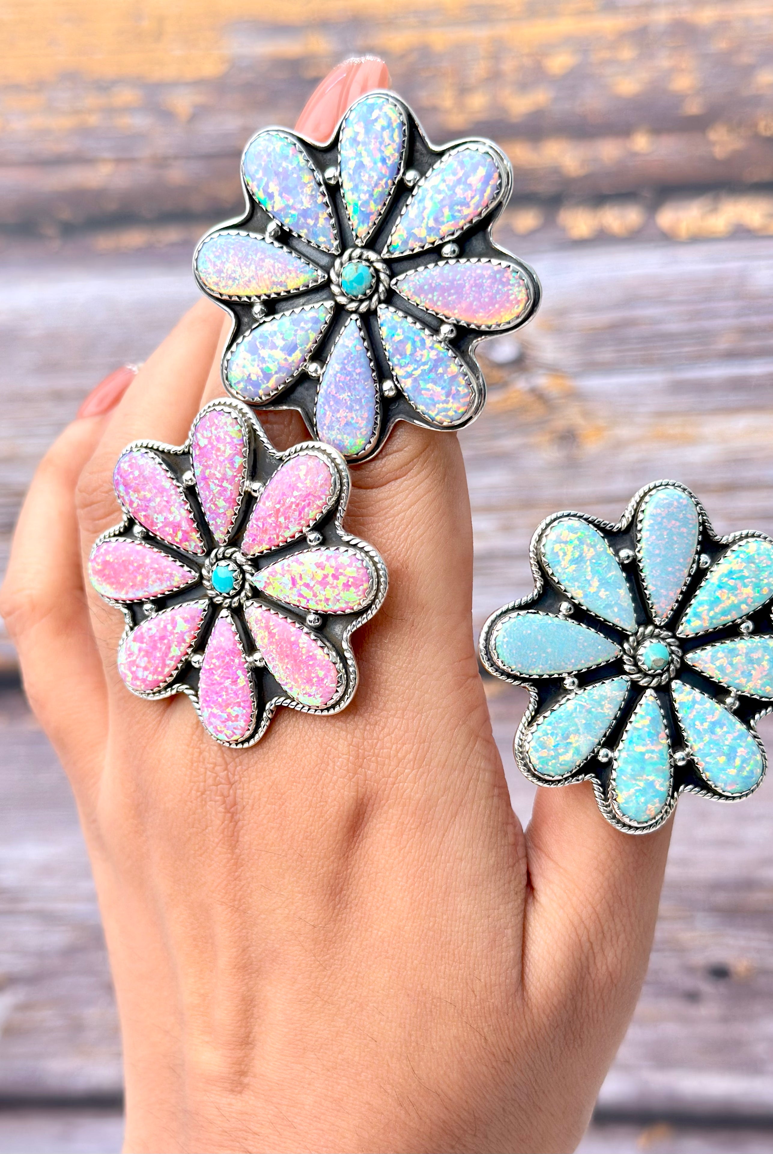 Ultimate Opal Blooming Ring-Rings-Krush Kandy, Women's Online Fashion Boutique Located in Phoenix, Arizona (Scottsdale Area)