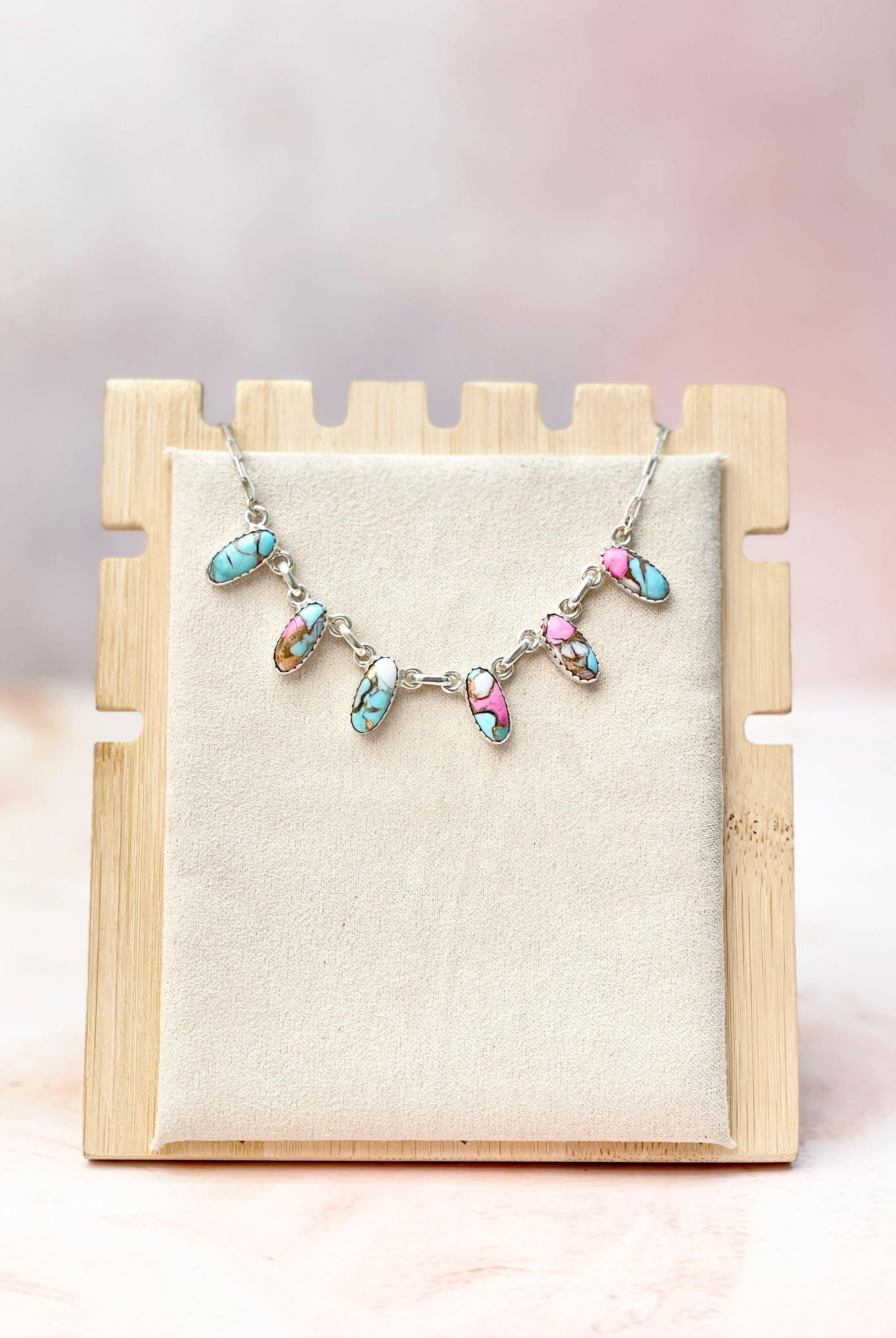 Kandy Cluster Dahlia Necklace MADE TO ORDER-Necklaces-Krush Kandy, Women's Online Fashion Boutique Located in Phoenix, Arizona (Scottsdale Area)