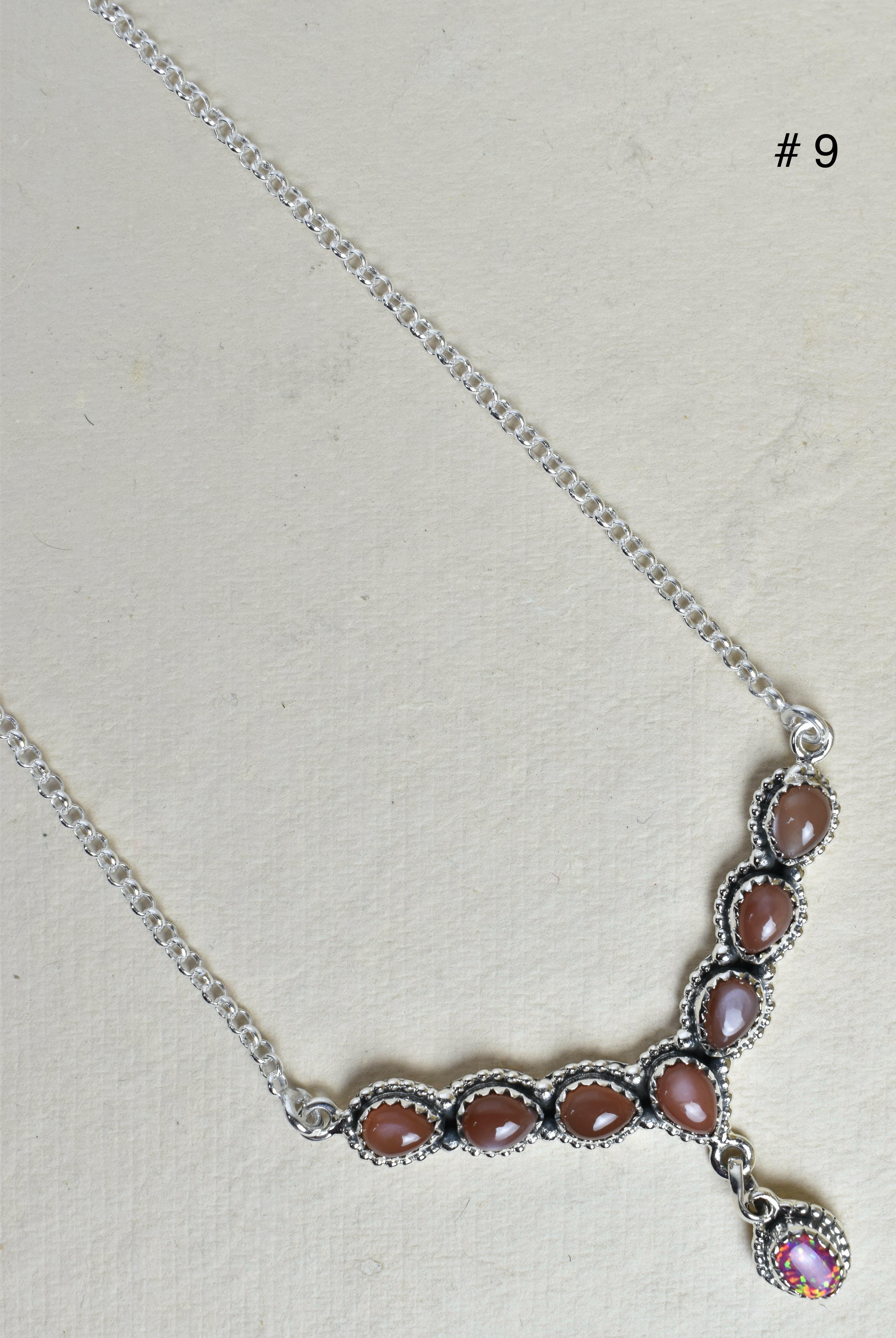 Y Knot Sterling Silver Necklace-Lariat and Y Necklaces-Krush Kandy, Women's Online Fashion Boutique Located in Phoenix, Arizona (Scottsdale Area)