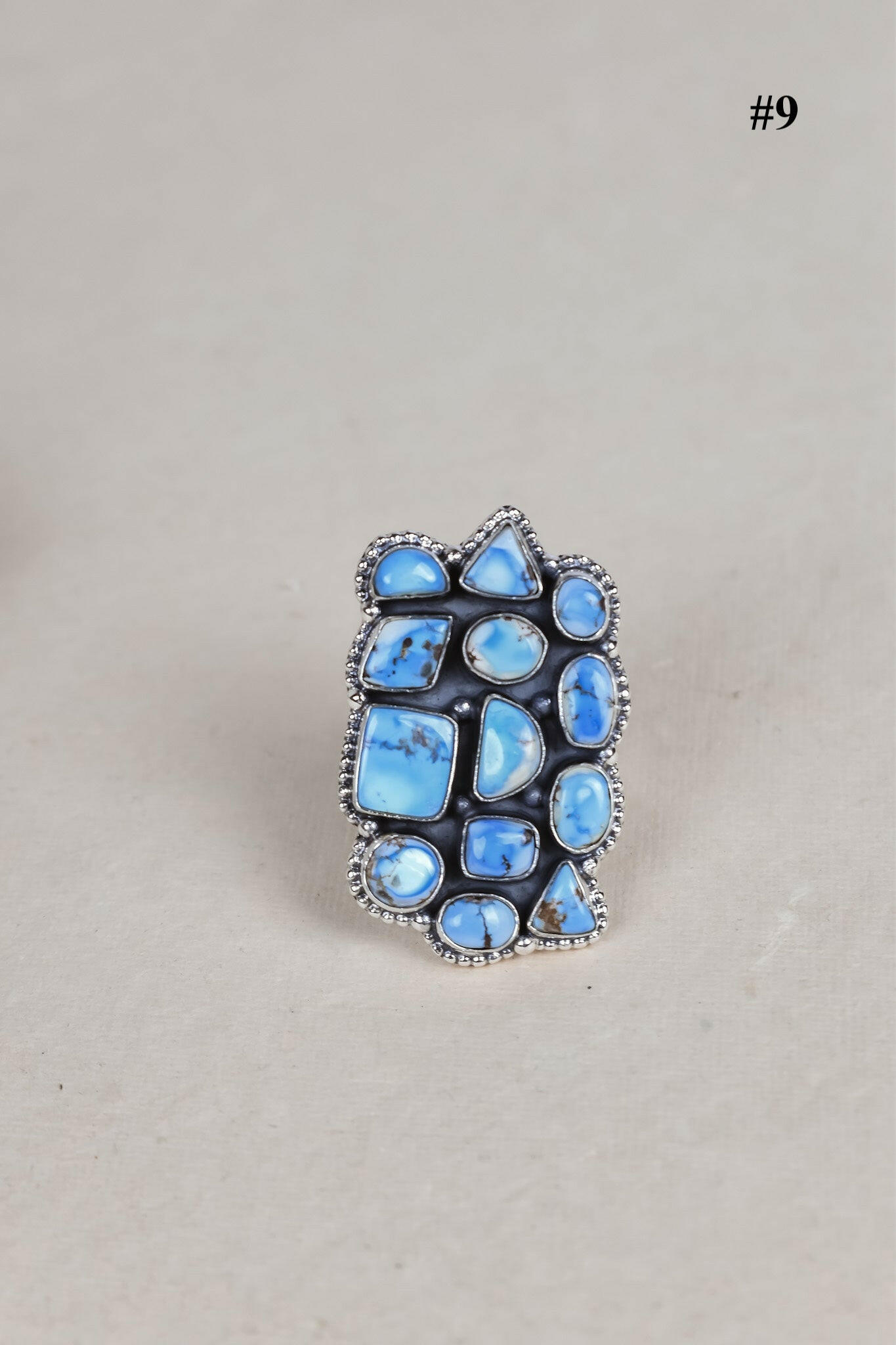 Golden Hills Chunky Cluster Sterling Silver Rings-Cluster Rings-Krush Kandy, Women's Online Fashion Boutique Located in Phoenix, Arizona (Scottsdale Area)