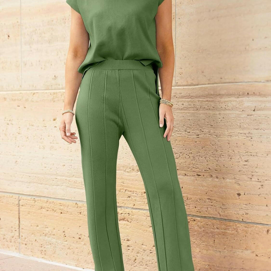 Best of Both Worlds Top and Pants Knit Set-Pants-Krush Kandy, Women's Online Fashion Boutique Located in Phoenix, Arizona (Scottsdale Area)