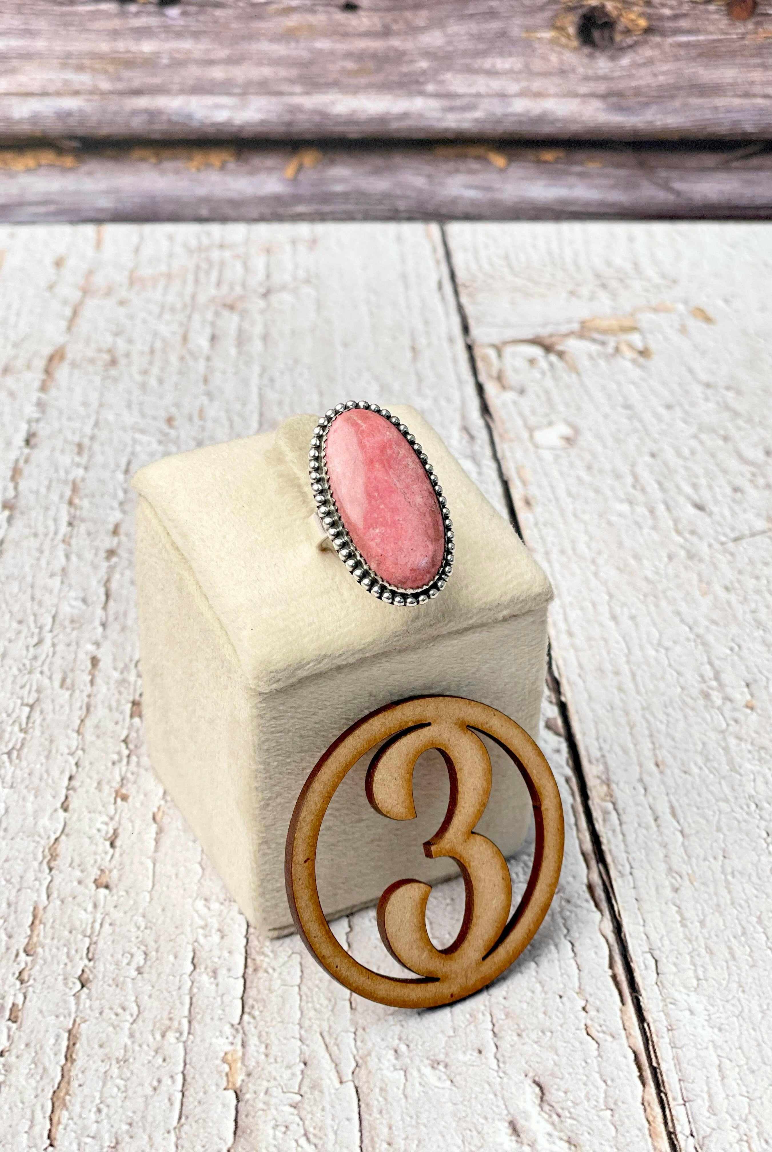 One Of A Kind Thulite Slab Rings-Rings-Krush Kandy, Women's Online Fashion Boutique Located in Phoenix, Arizona (Scottsdale Area)