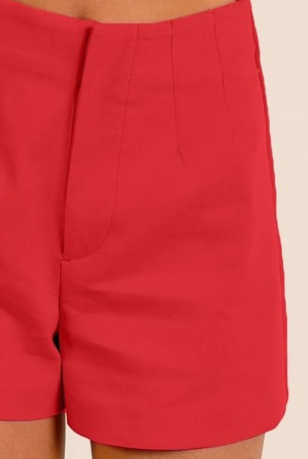 BiBi Bandless Tailored Shorts-Shorts-Krush Kandy, Women's Online Fashion Boutique Located in Phoenix, Arizona (Scottsdale Area)