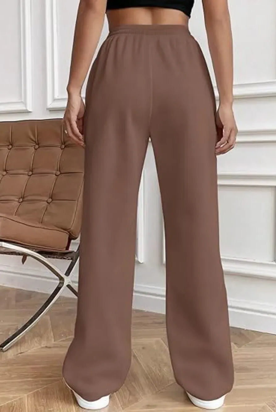 Drawstring Wide Leg Pants with Pockets-PANTS-Krush Kandy, Women's Online Fashion Boutique Located in Phoenix, Arizona (Scottsdale Area)