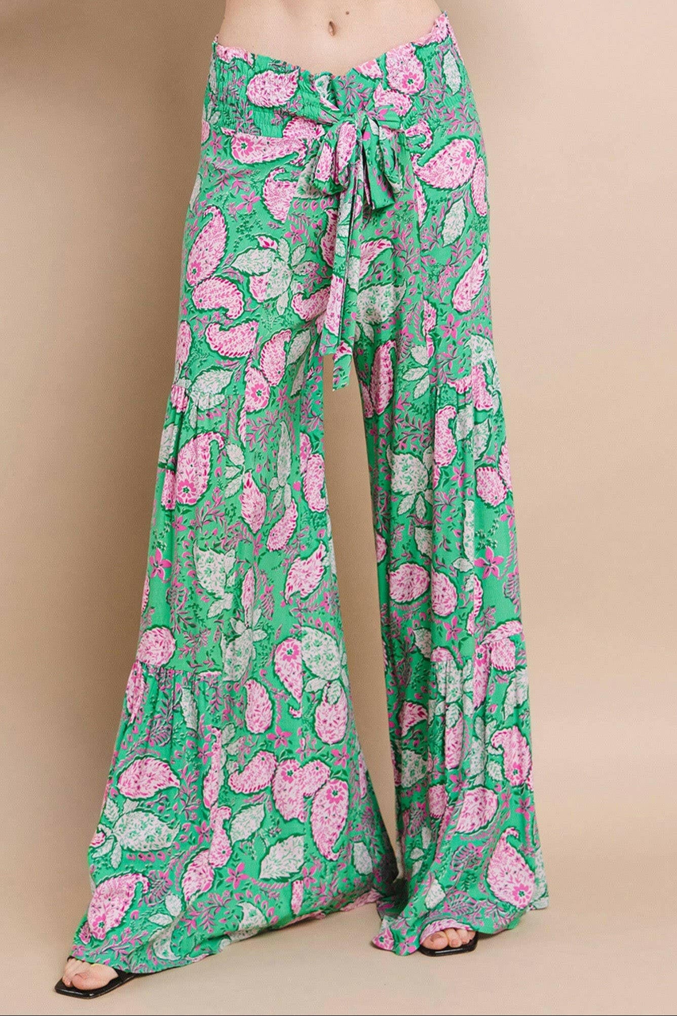 Sassy in Saffron Palazzo Pants-Pants-Krush Kandy, Women's Online Fashion Boutique Located in Phoenix, Arizona (Scottsdale Area)