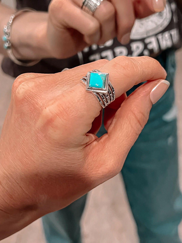 Edith Stone Ring-Statement Rings-Krush Kandy, Women's Online Fashion Boutique Located in Phoenix, Arizona (Scottsdale Area)