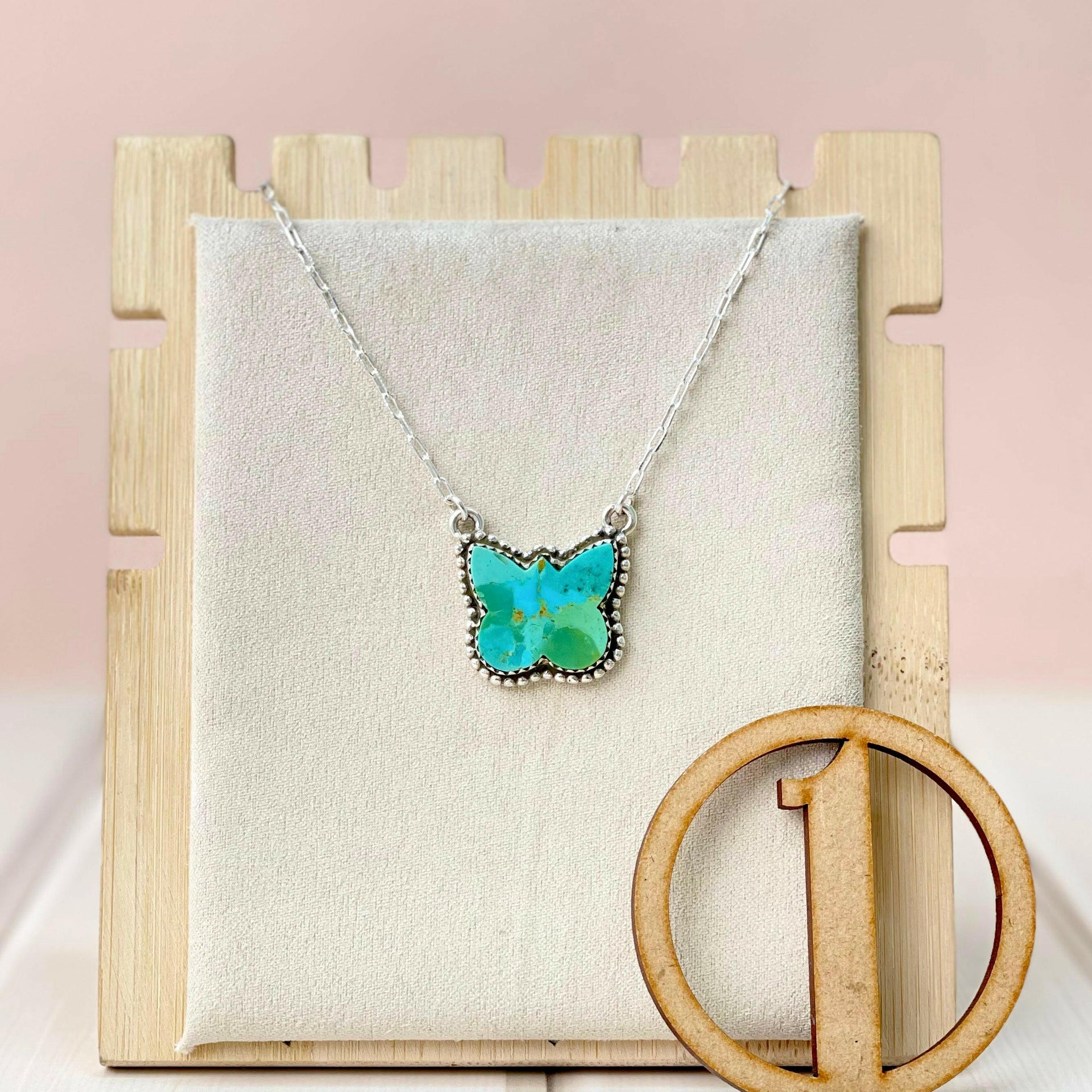 Southwest Butterfly in Wild Chain Pendants-Pendant Necklaces-Krush Kandy, Women's Online Fashion Boutique Located in Phoenix, Arizona (Scottsdale Area)