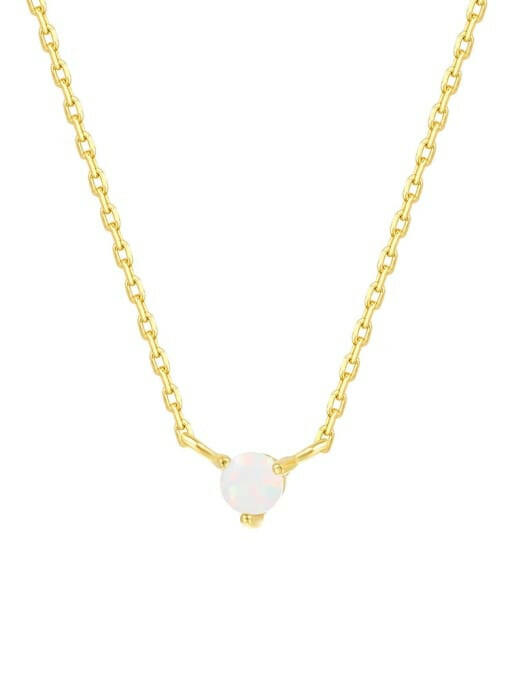 Krush Opal Dainty Necklace-Necklaces-Krush Kandy, Women's Online Fashion Boutique Located in Phoenix, Arizona (Scottsdale Area)