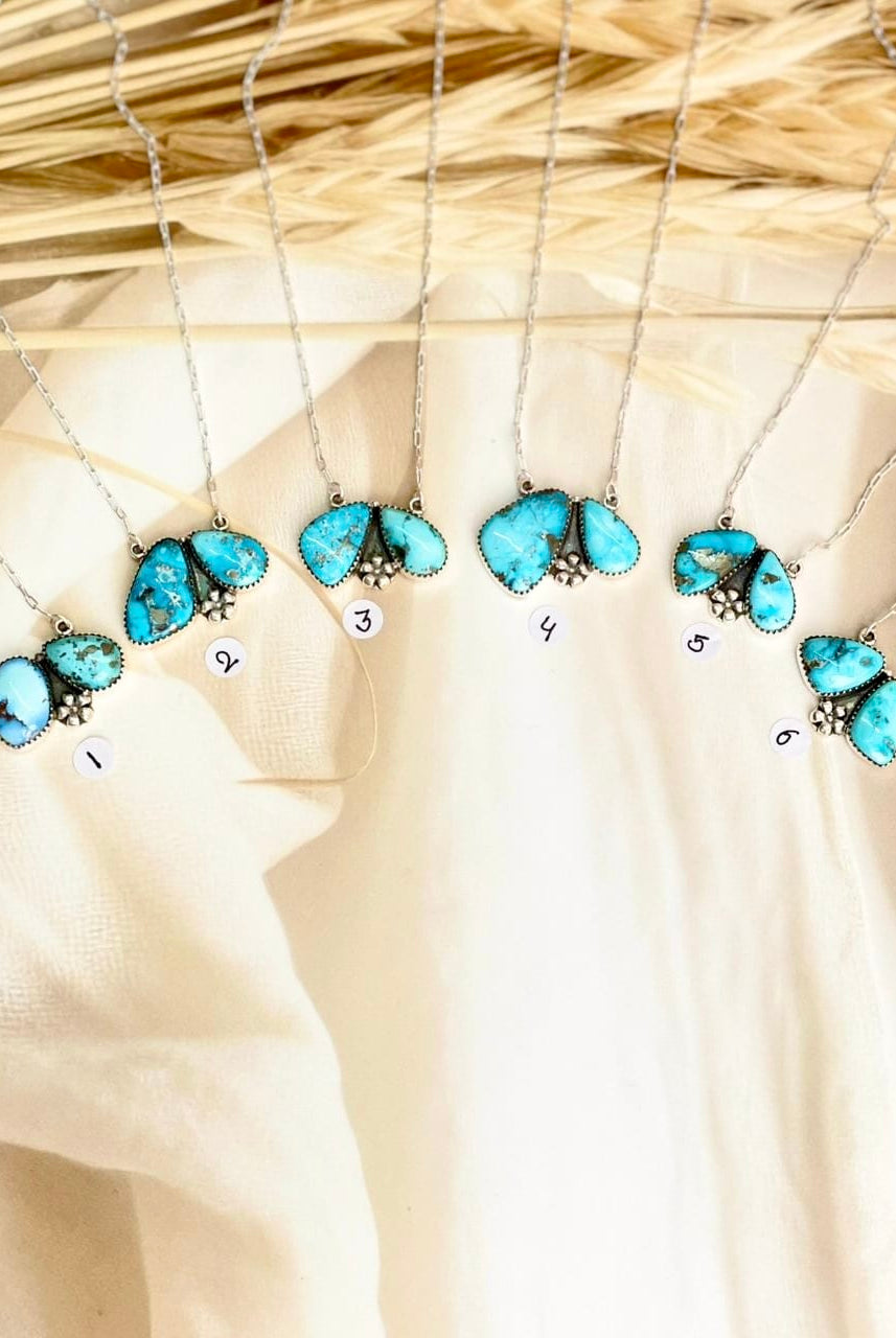Blue Bird Turquoise Necklace sno 28-Necklaces-Krush Kandy, Women's Online Fashion Boutique Located in Phoenix, Arizona (Scottsdale Area)